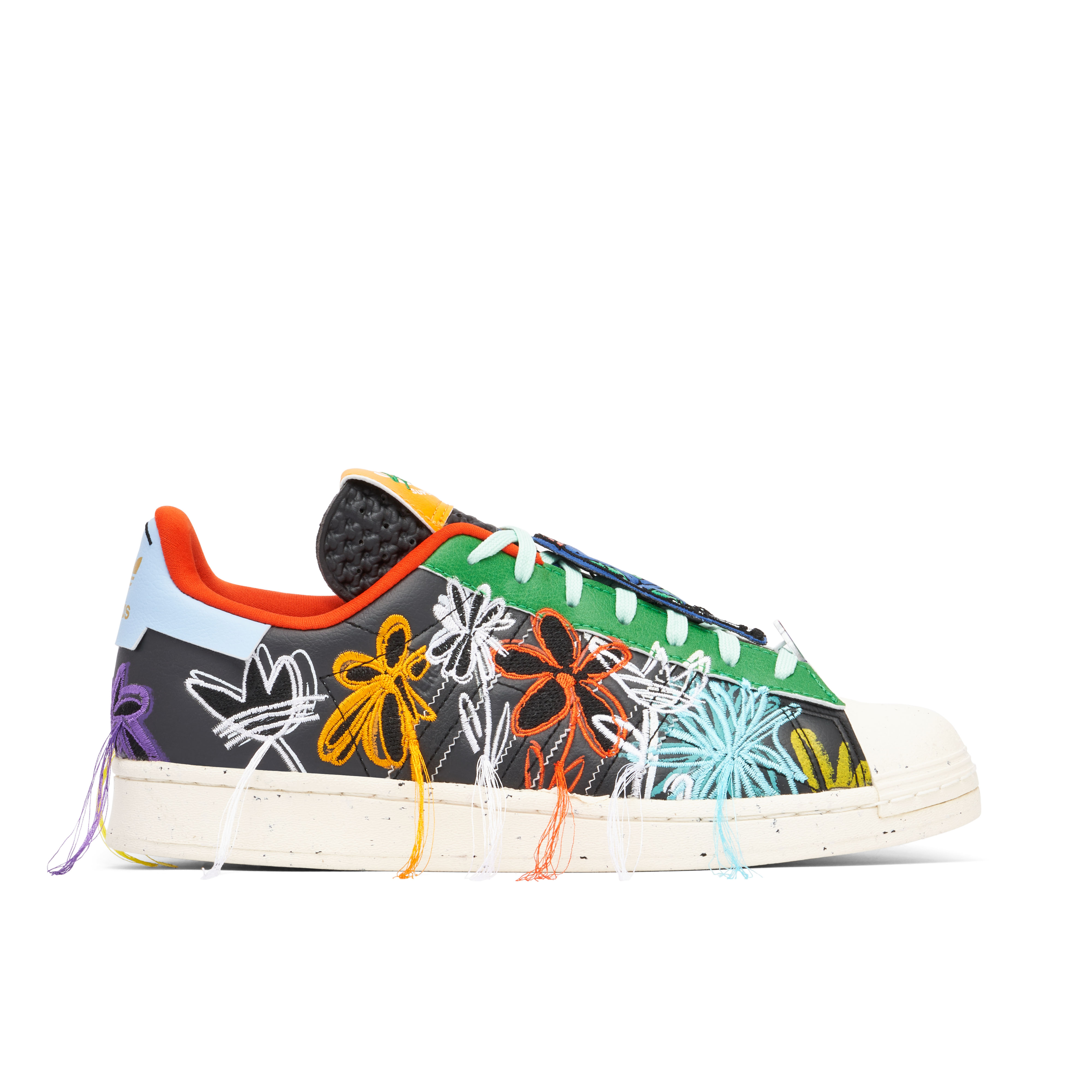 Adidas multicolor superstar best sale