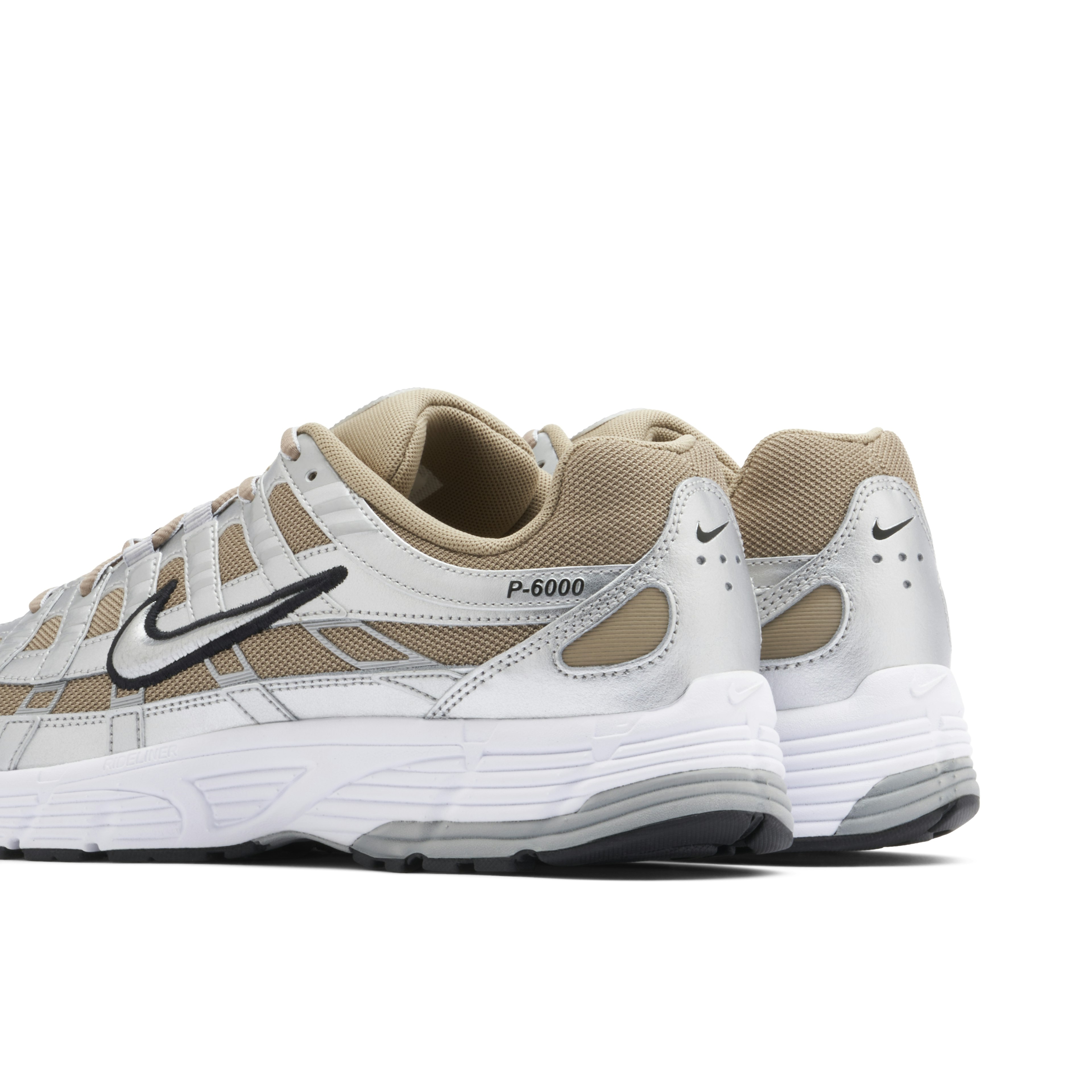 Nike P-6000 Khaki Metallic Silver