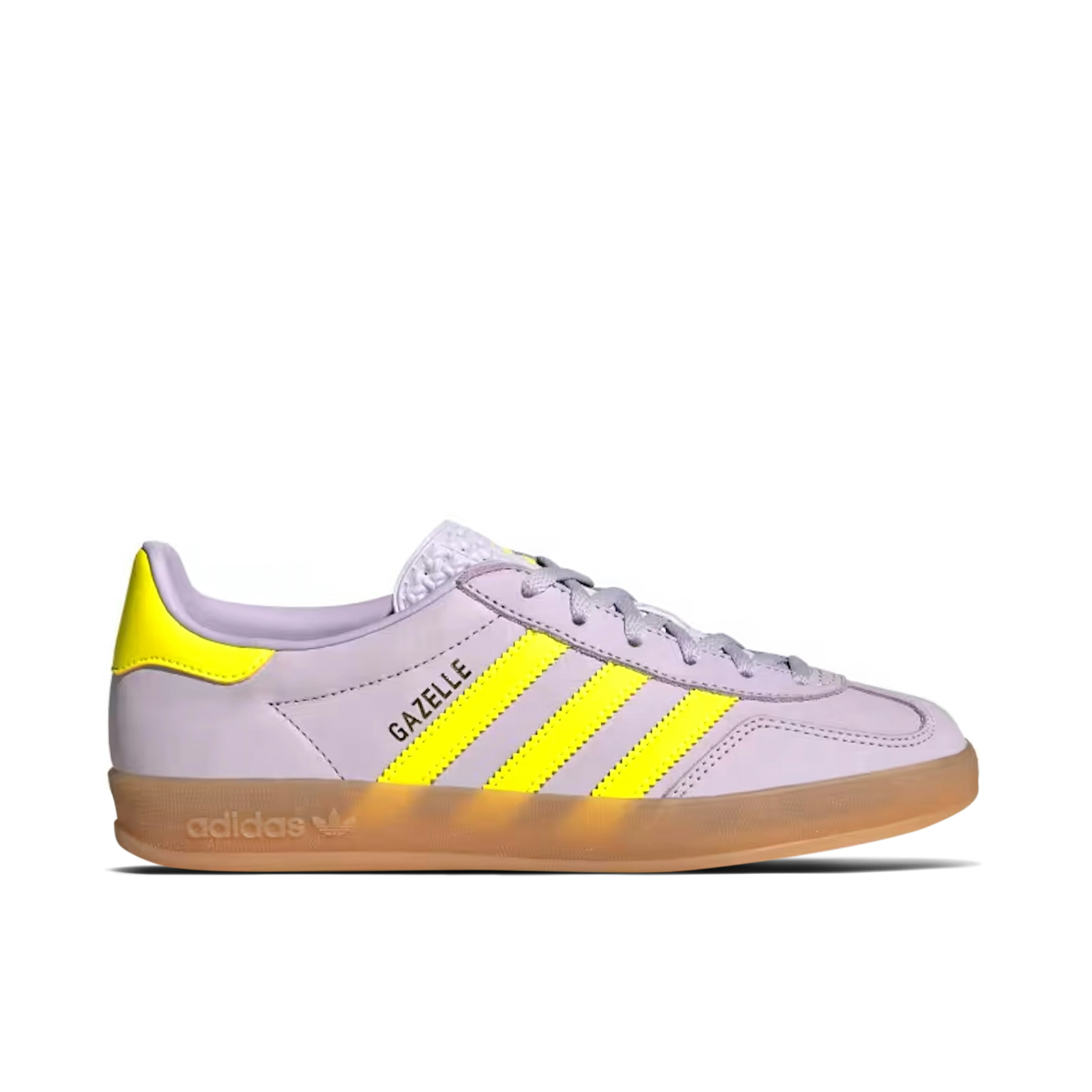 adidas yeezy Gazelle Indoor Silver Dawn Solar Yellow Womens