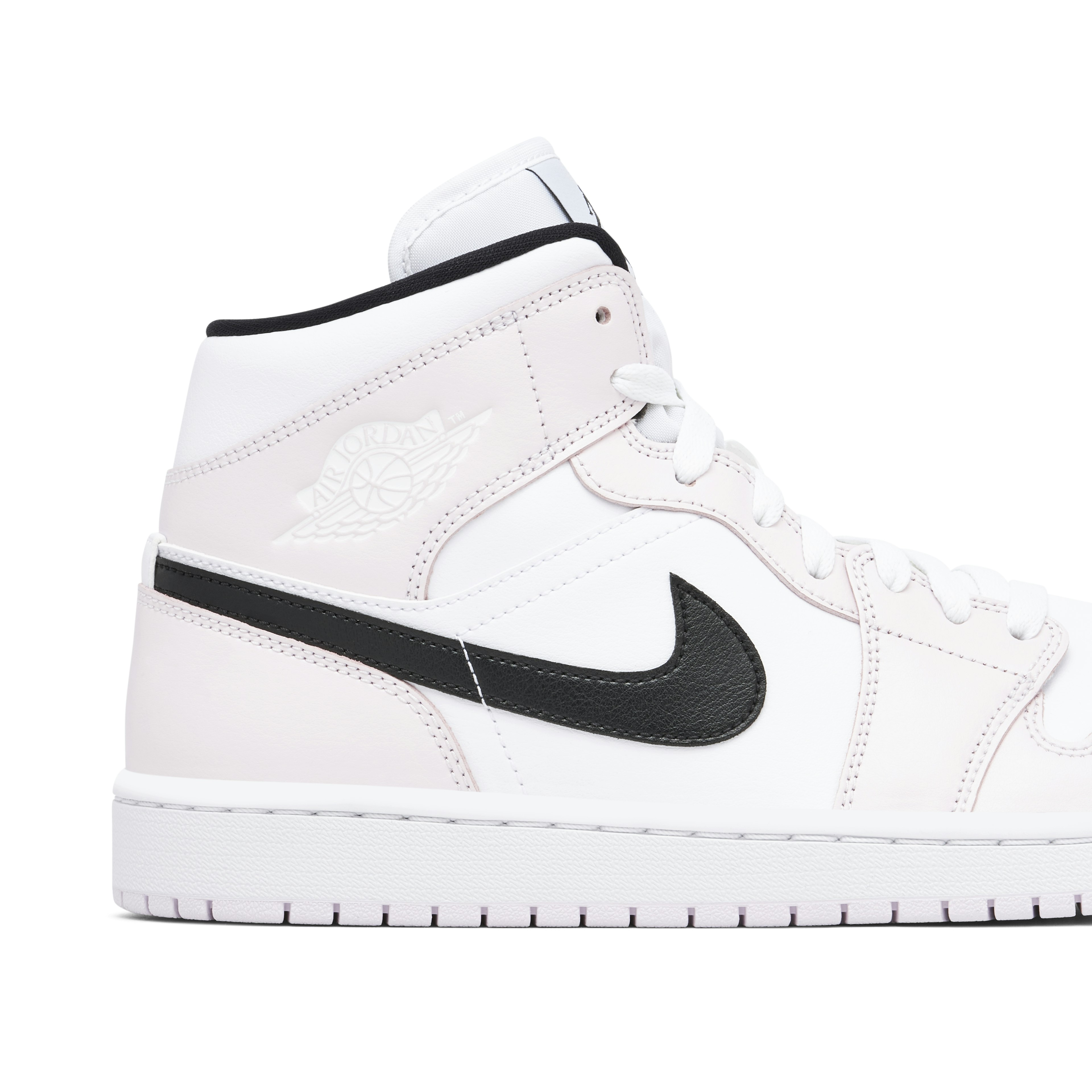 Air Jordan 1 Mid Barely Rose Womens