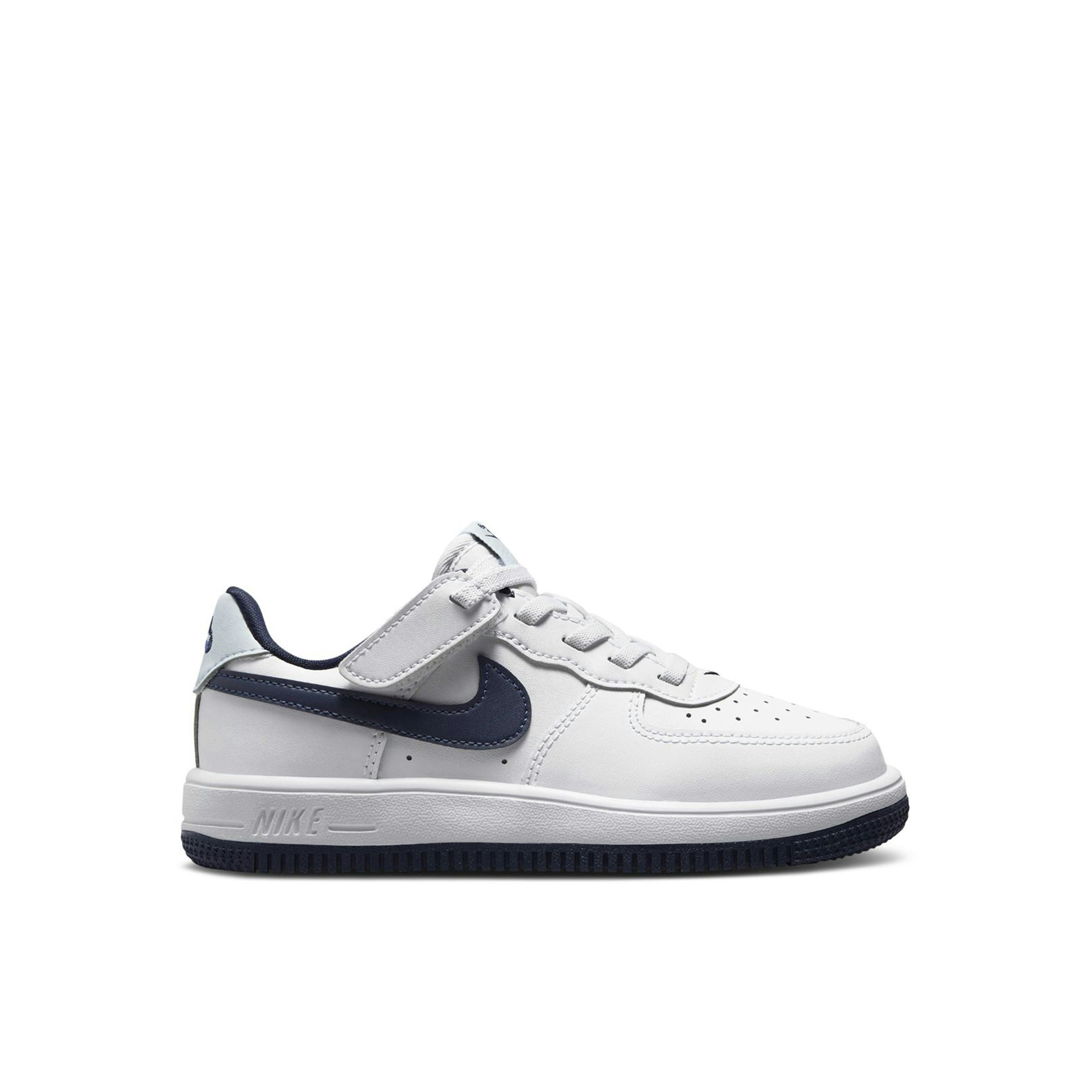 Nike Force 1 Low EasyOn White Football Grey Midnight Navy PS