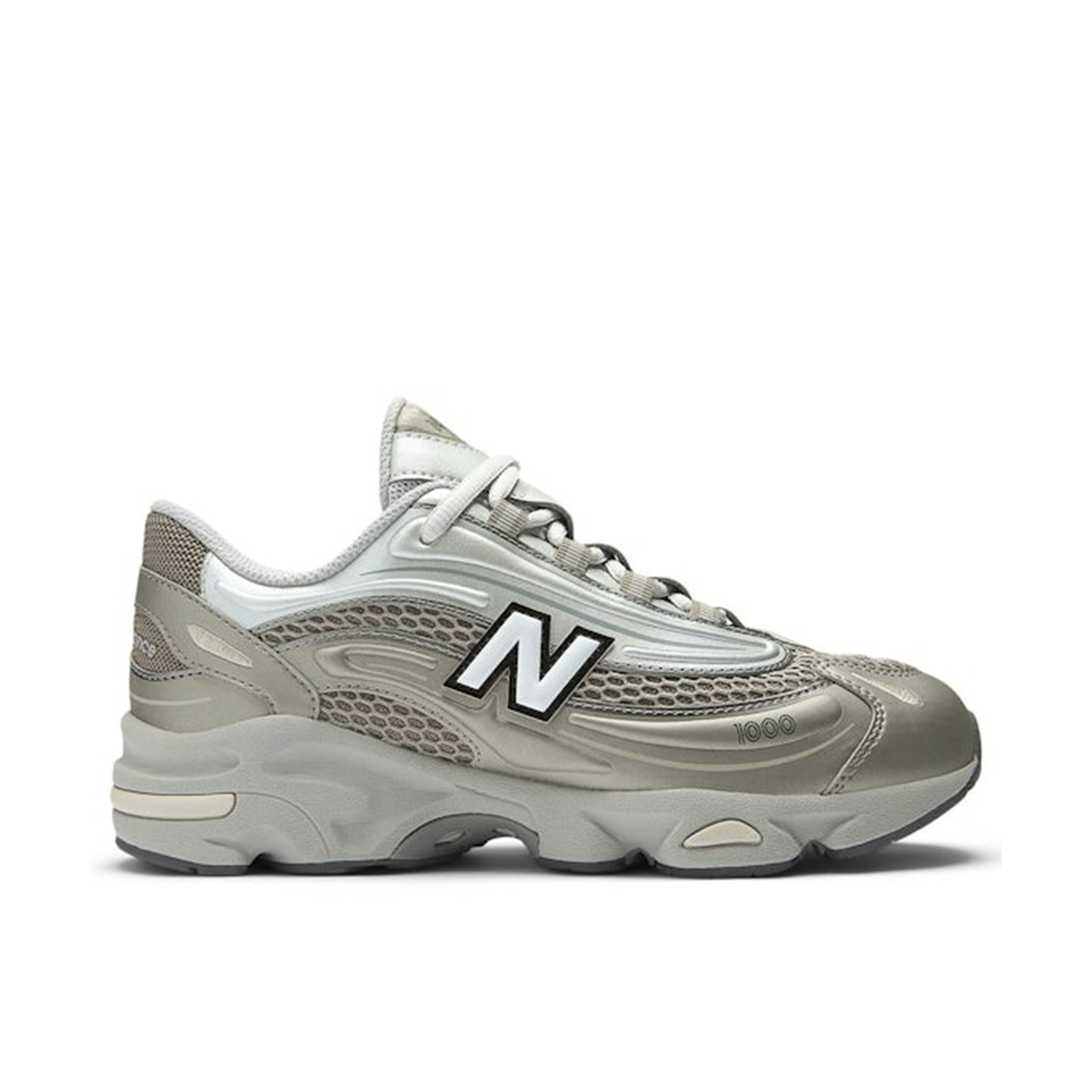 New Balance 1000 Arid Stone Light Silver Metallic GS