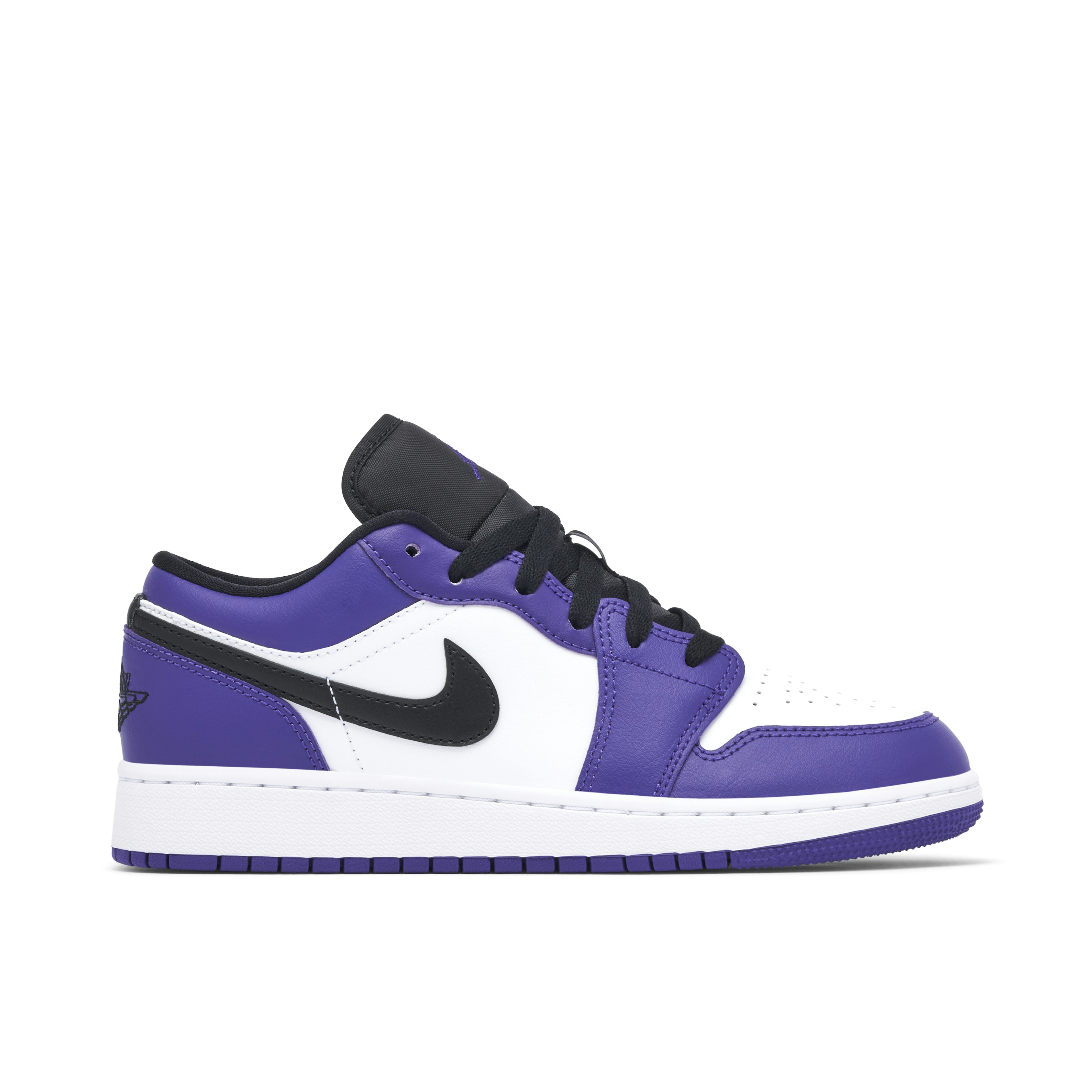 Air Jordan 1 Low GS Court Purple White