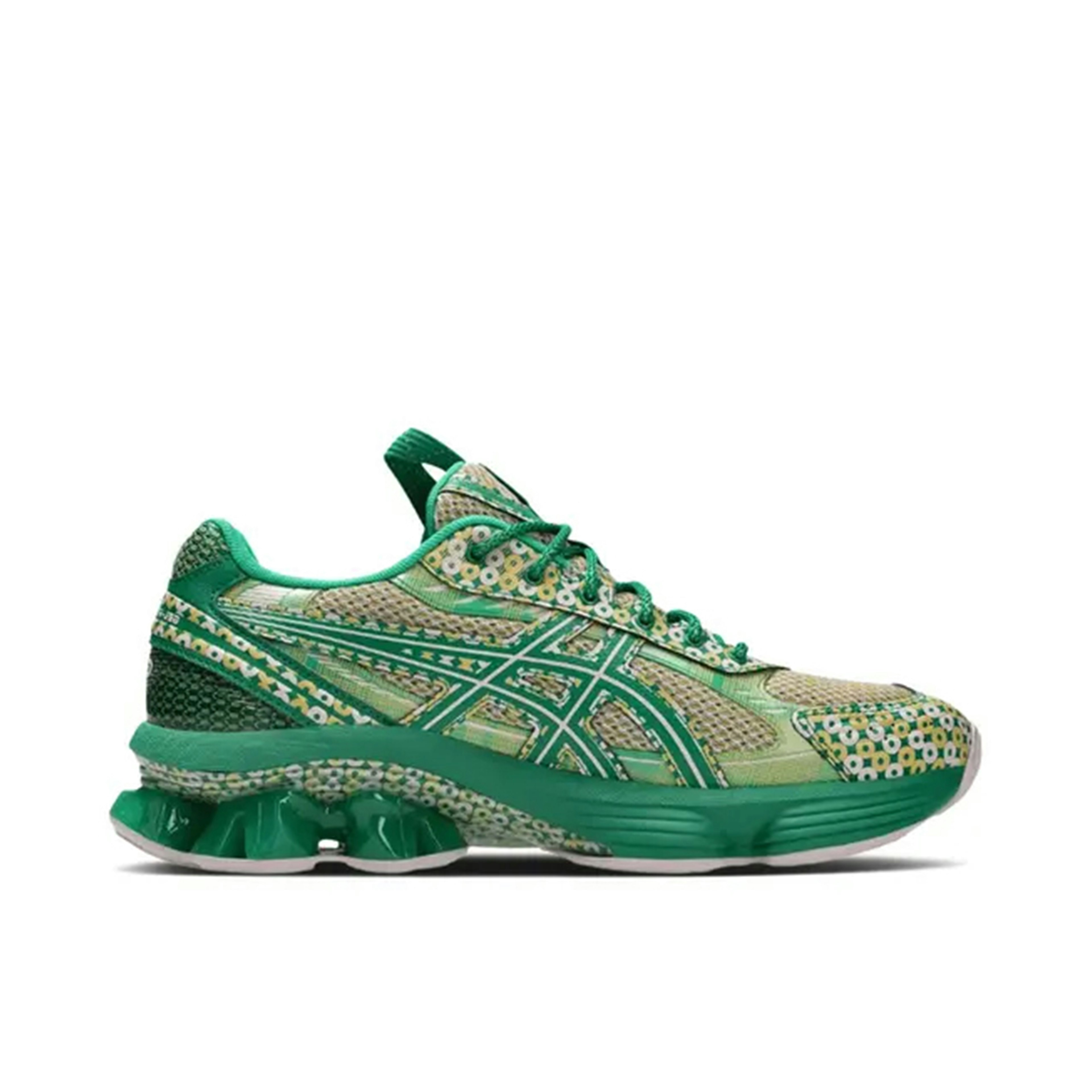 ASICS US7-S Gel-Kinetic Fluent Kiko Kostadinov Watershed Rose Kale