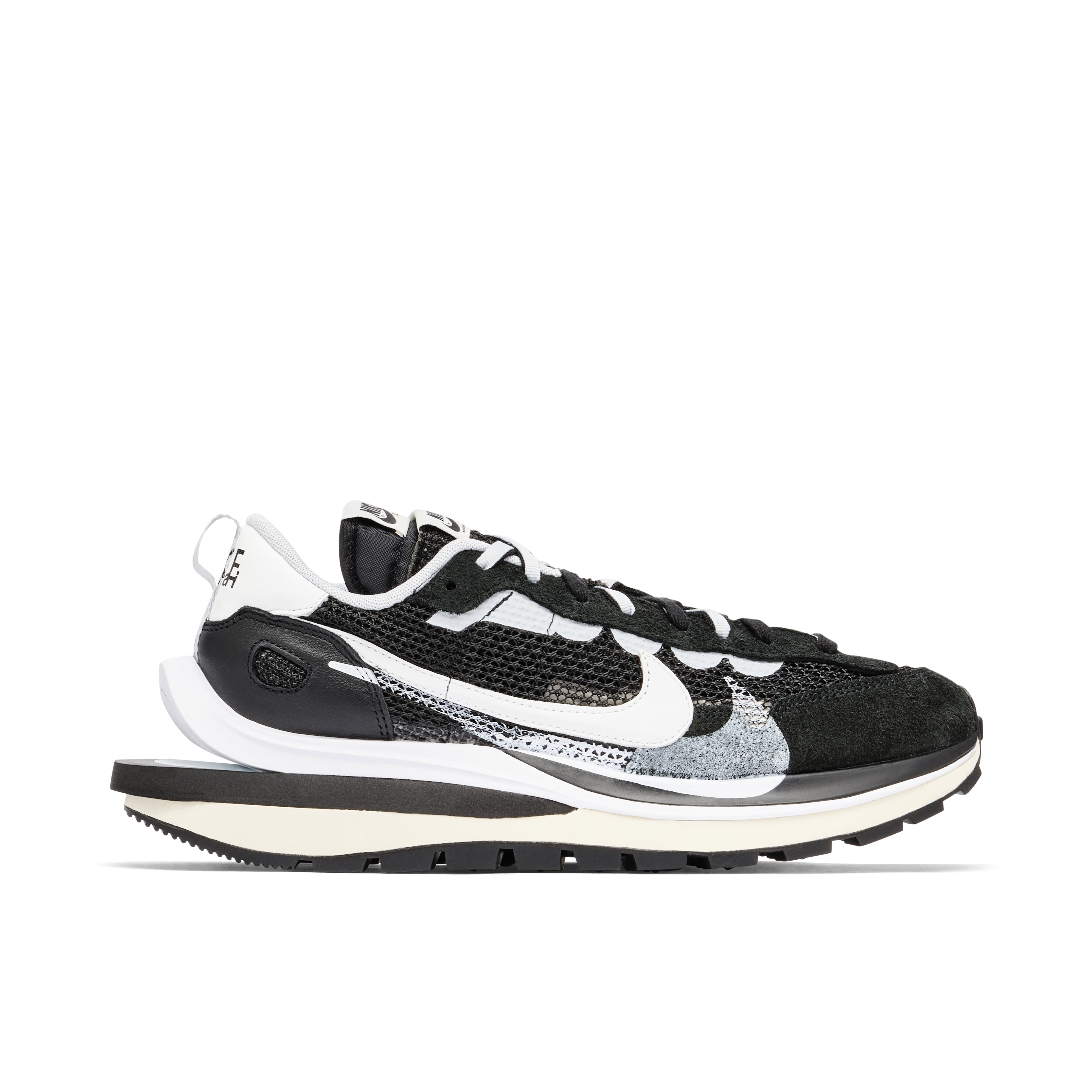 Size 9 - Nike VaporWaffle x Sacai Black White Sneakers Style CV1363-001 Sacai x Nike Vaporwaffle Black White | CV1363-001 | Laced main image 3