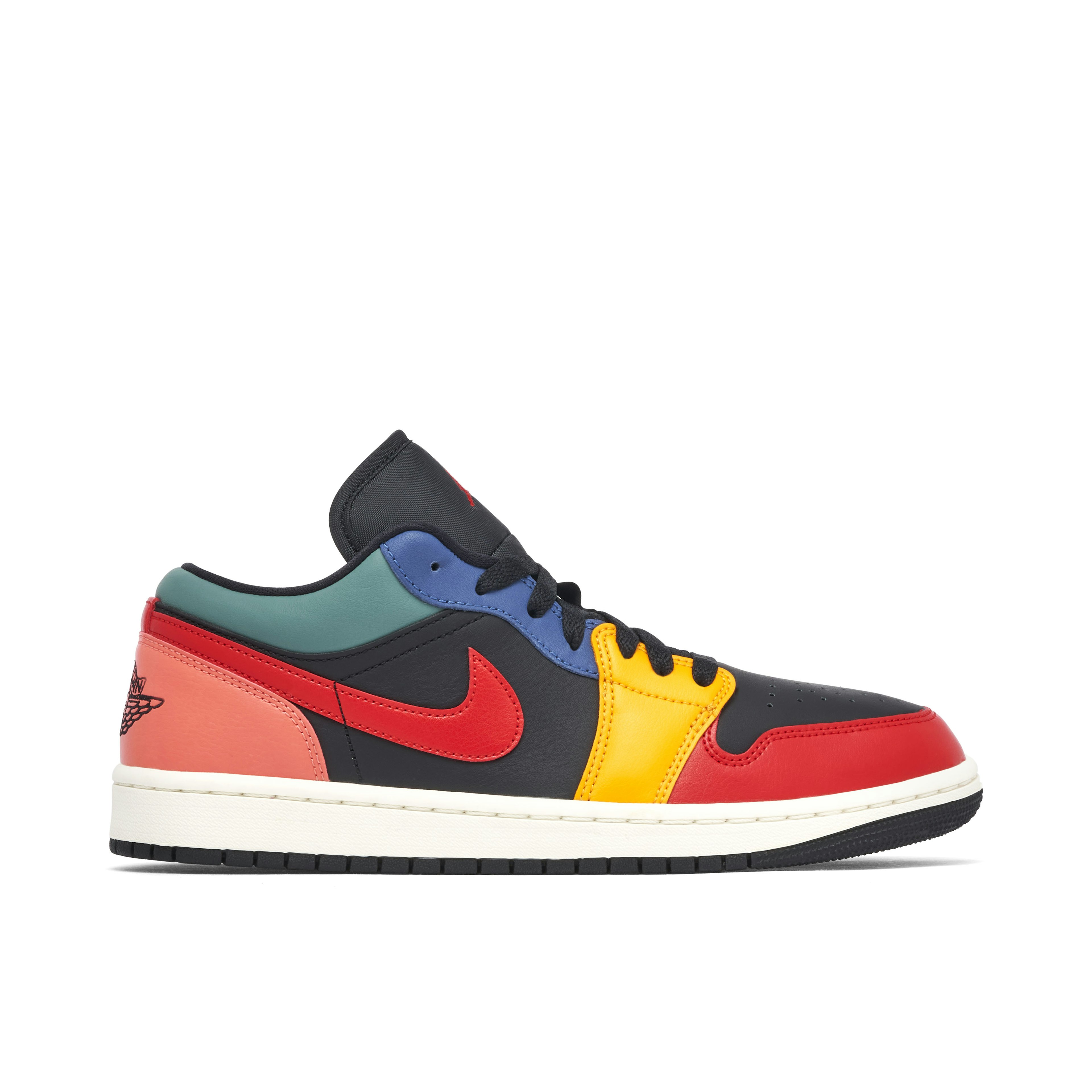 Air Jordan 1 Low Black Multi Femme