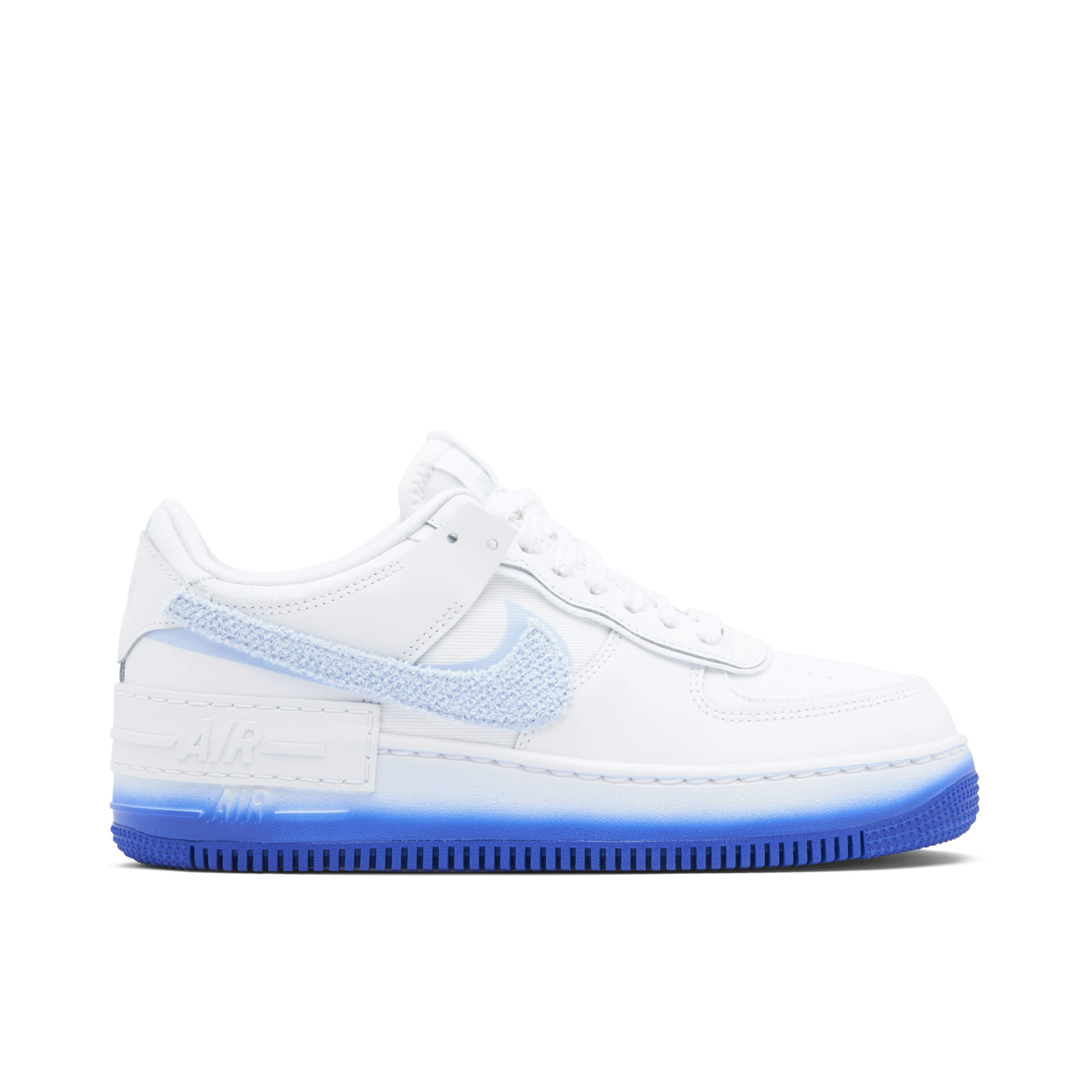 Nike Air Force 1 Shadow Chenille Swoosh Blue Tint Femme