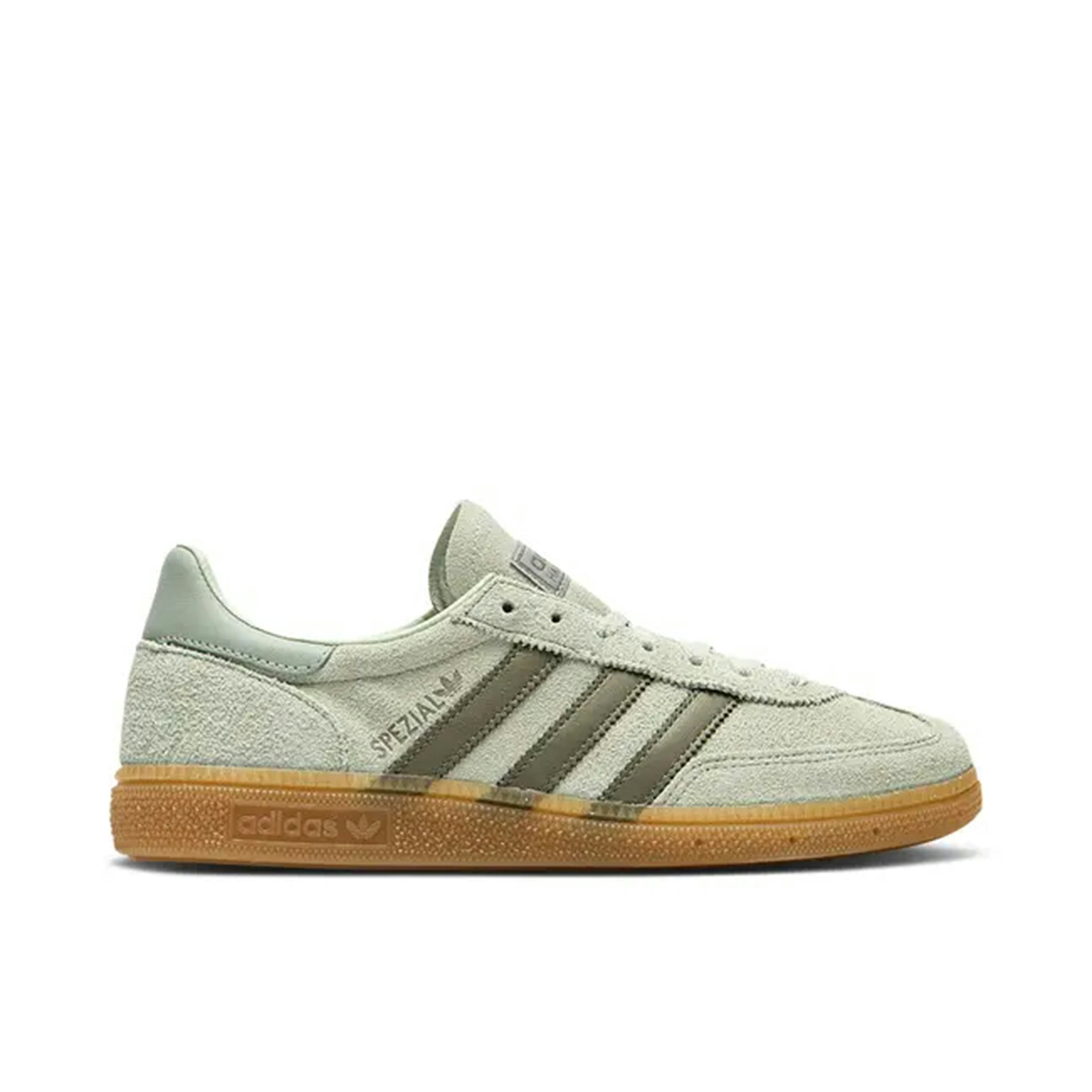 Adidas Handball Spezial Linen Green Silver Womens