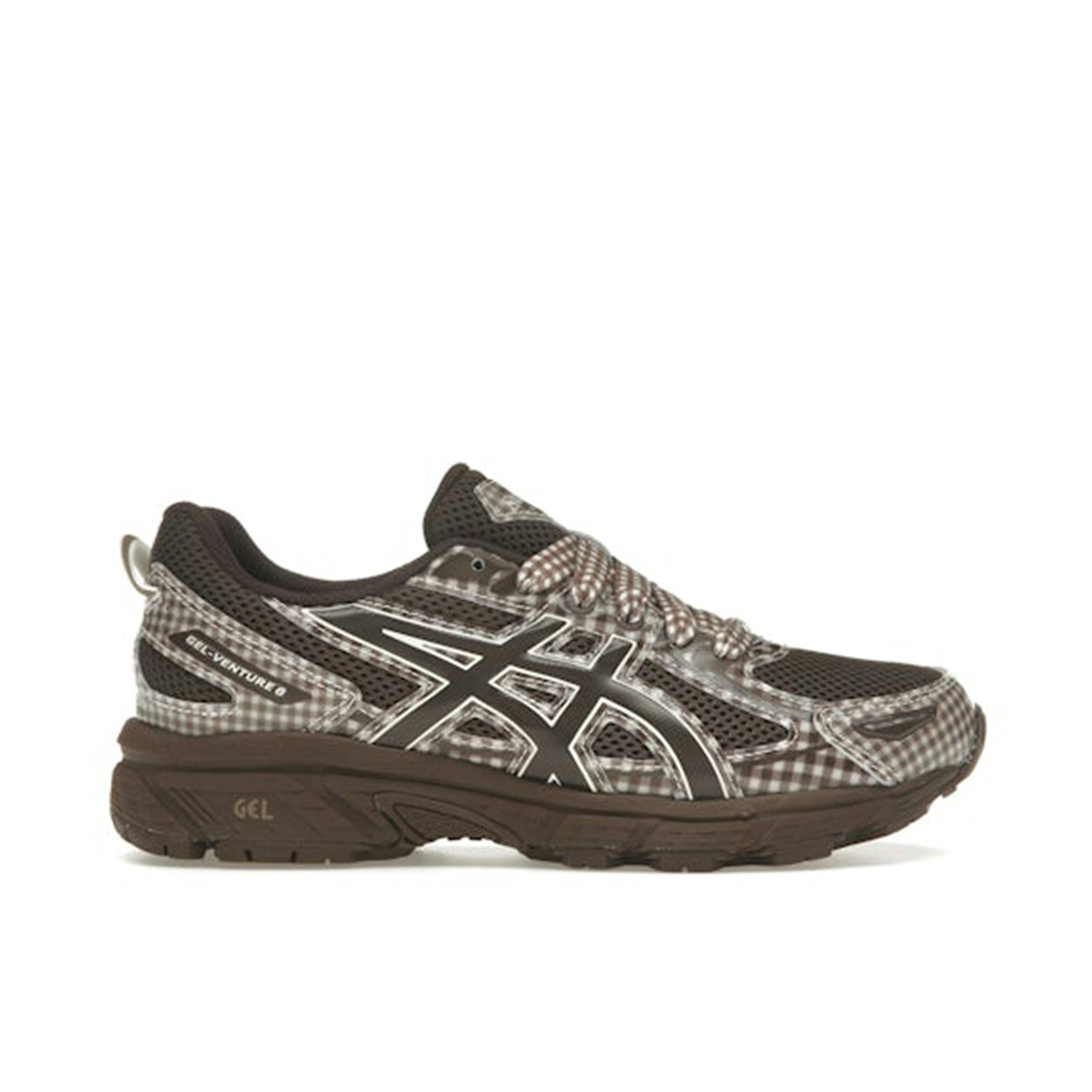 ASICS Gel-Venture 6 Story mfg. Reddish Brown Gingham