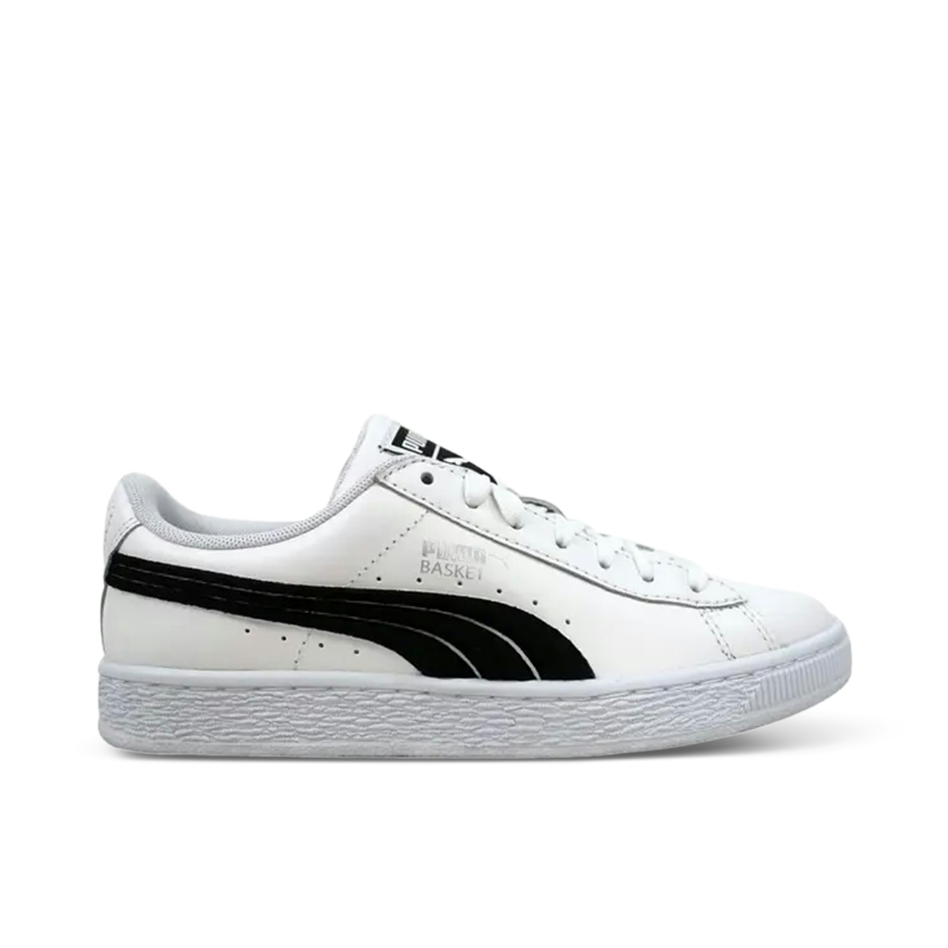 Puma Basket Classic Badge White