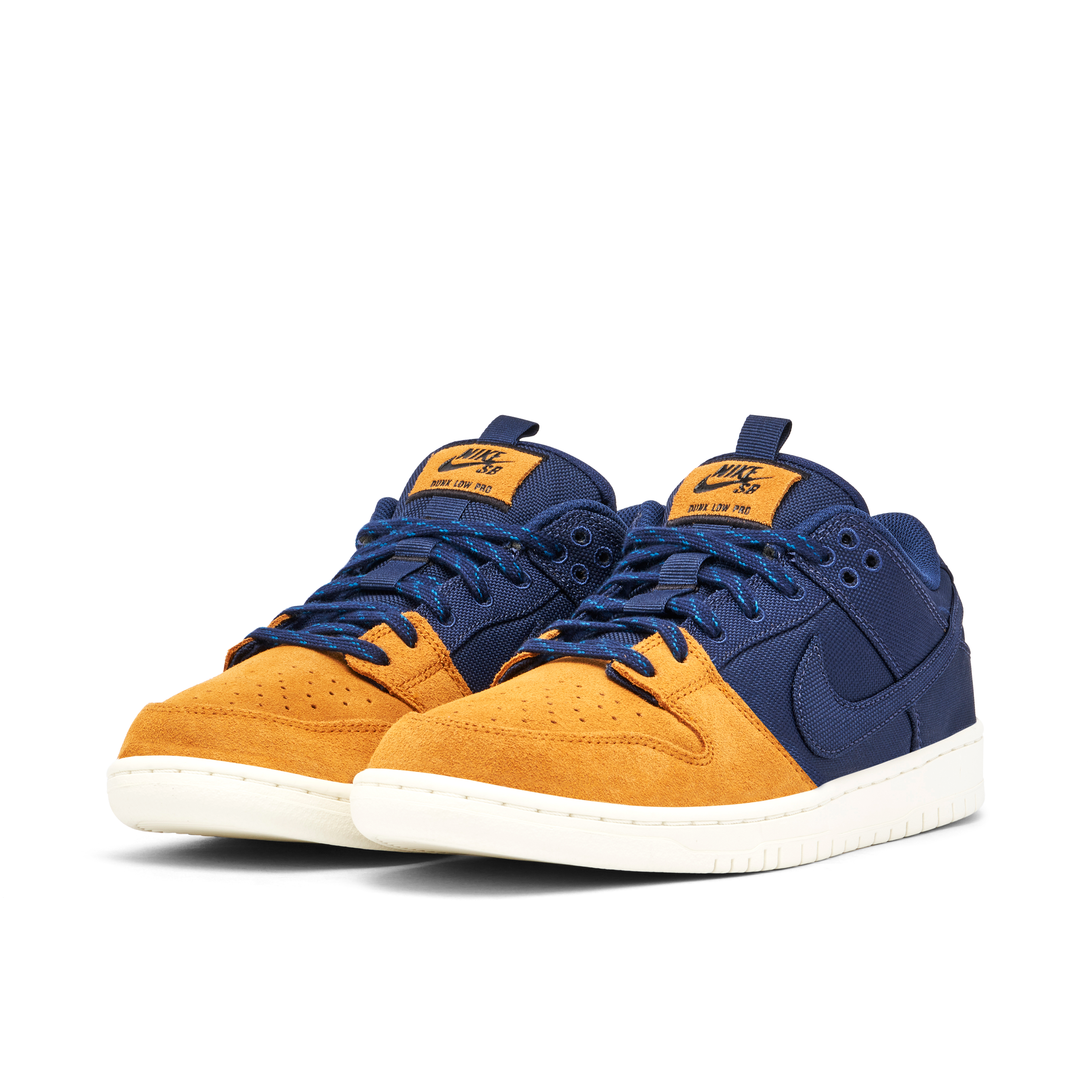 Nike SB Dunk Low Midnight Navy Desert Ochre | DX6775-400 | Laced