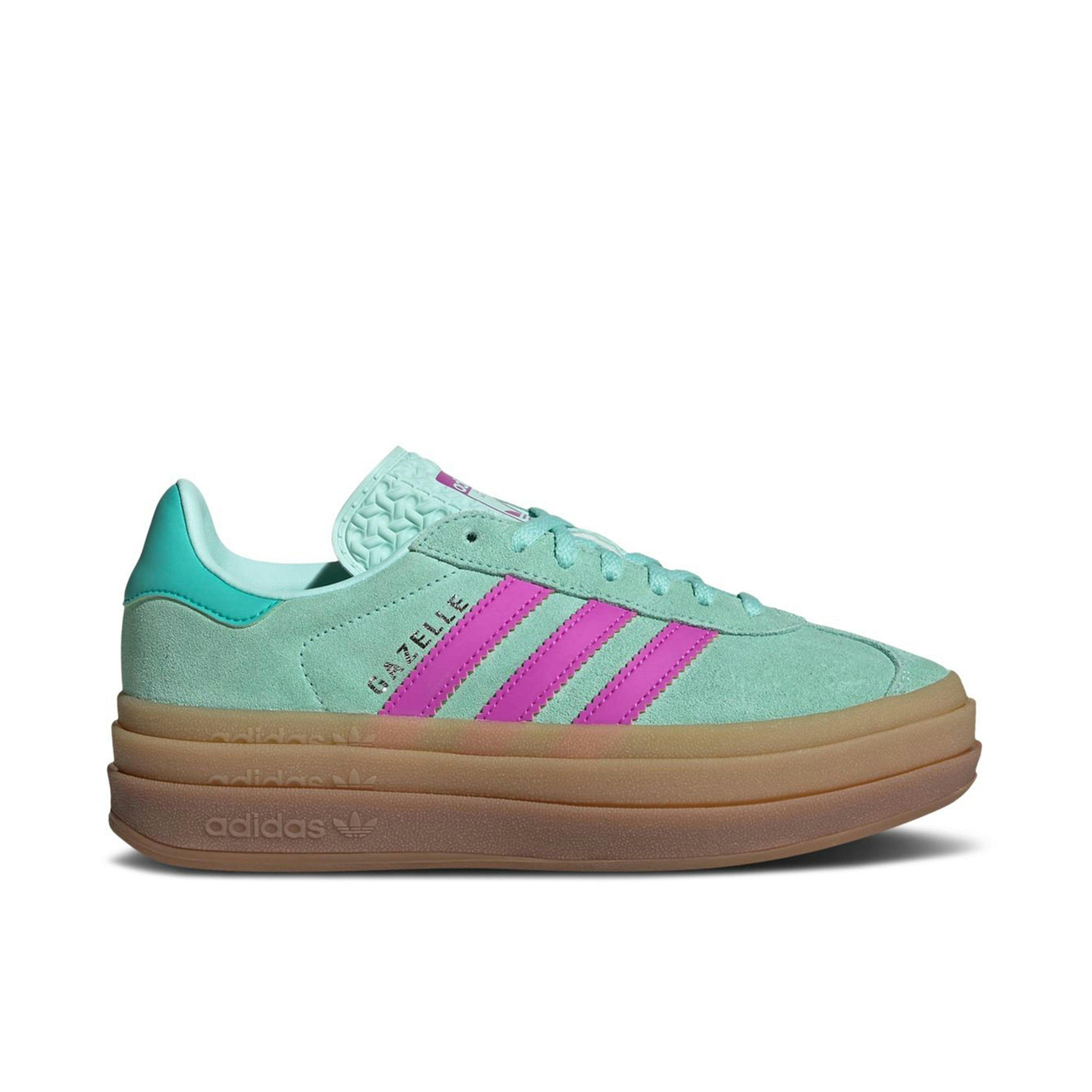 Adidas Gazelle Bold Turqoise Pink Kids