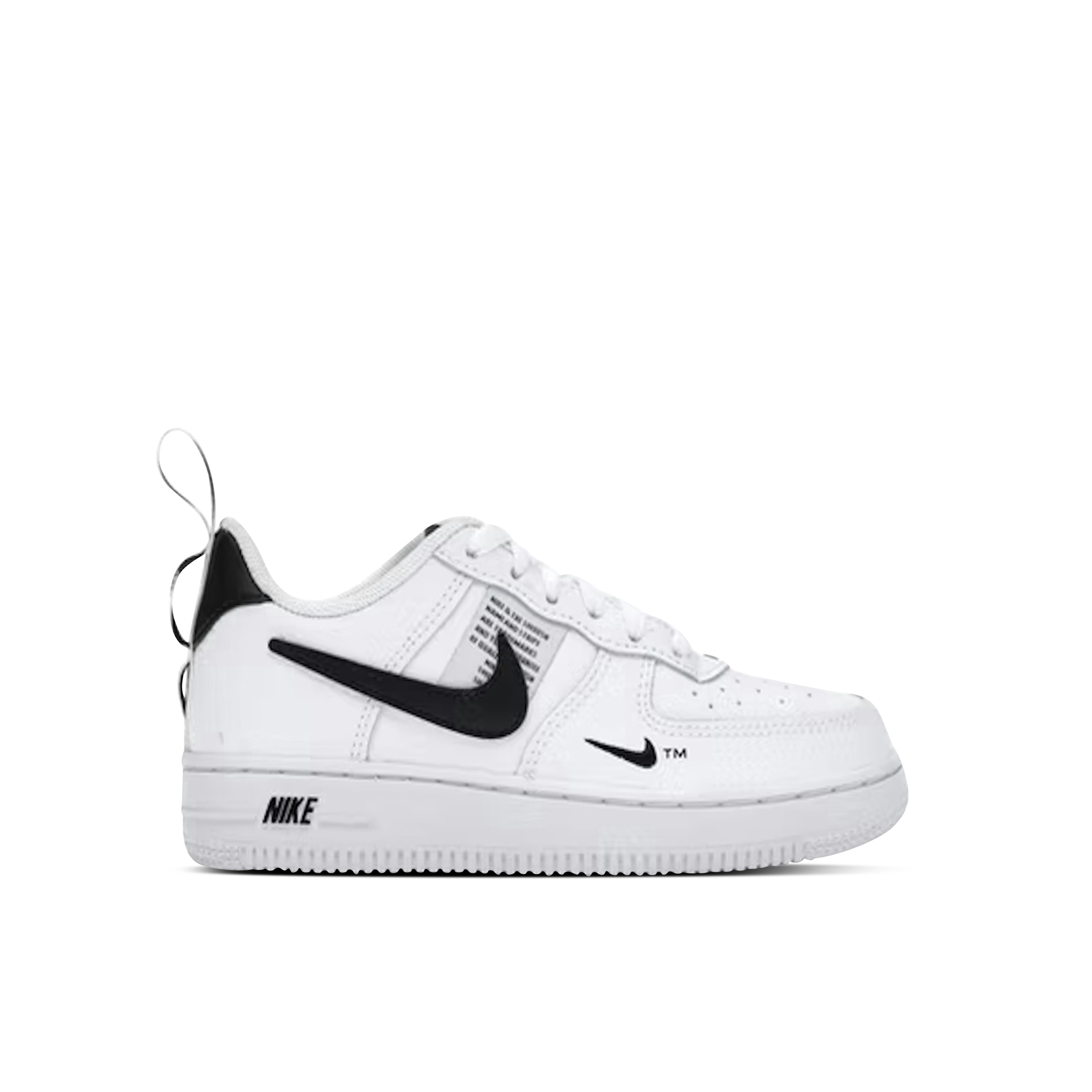 Nike Air Force 1 Low Utility White Black PS