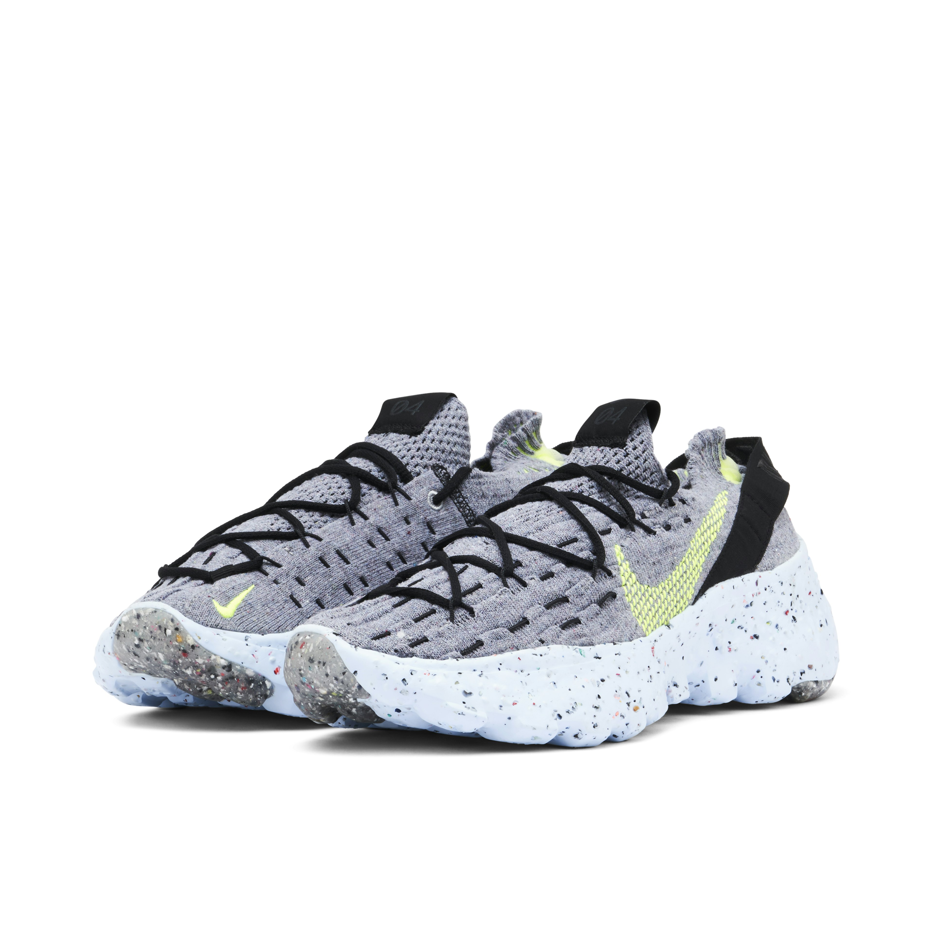 Nike Space Hippie 04 Grey Volt Femme