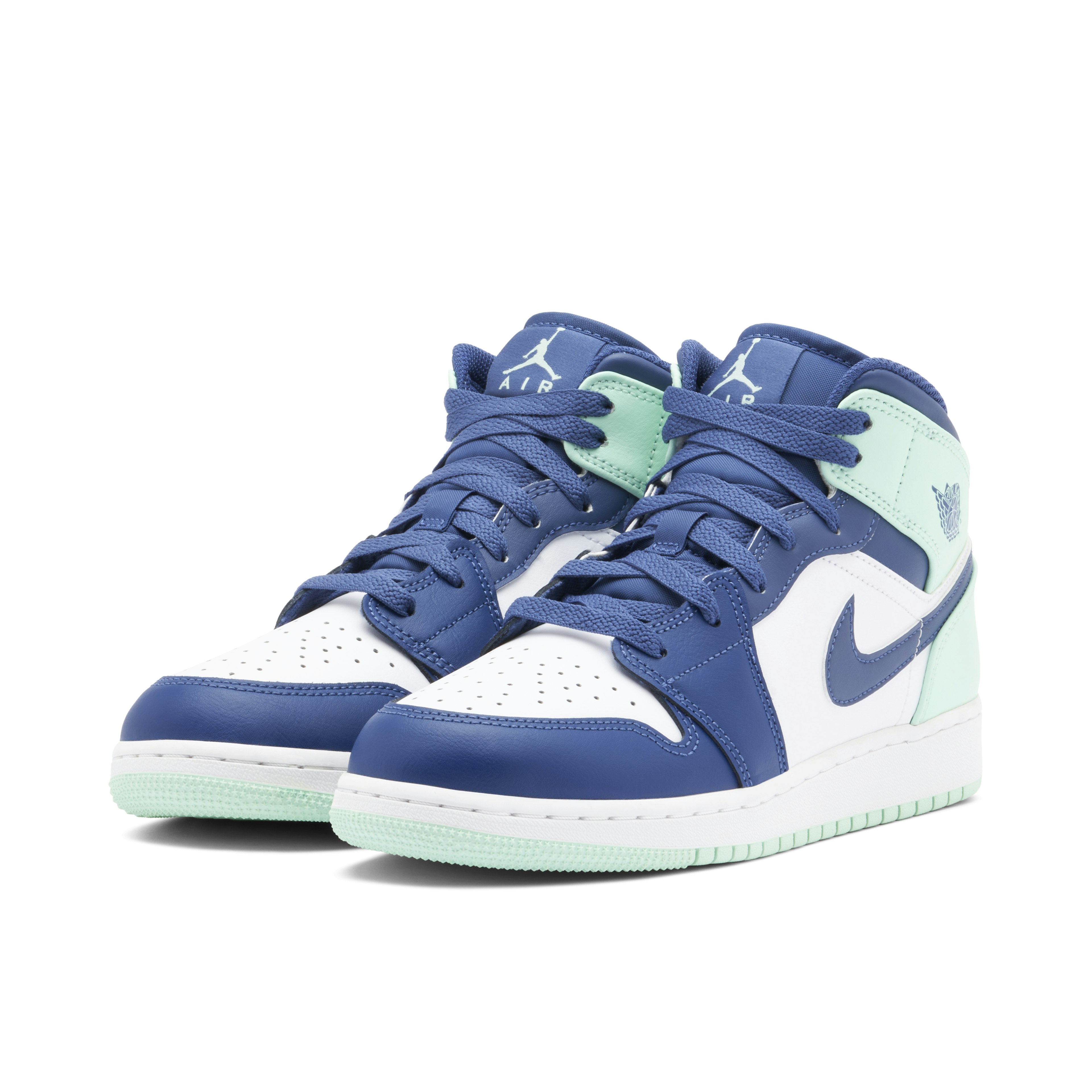 Air Jordan 1 Mid Blue Mint GS
