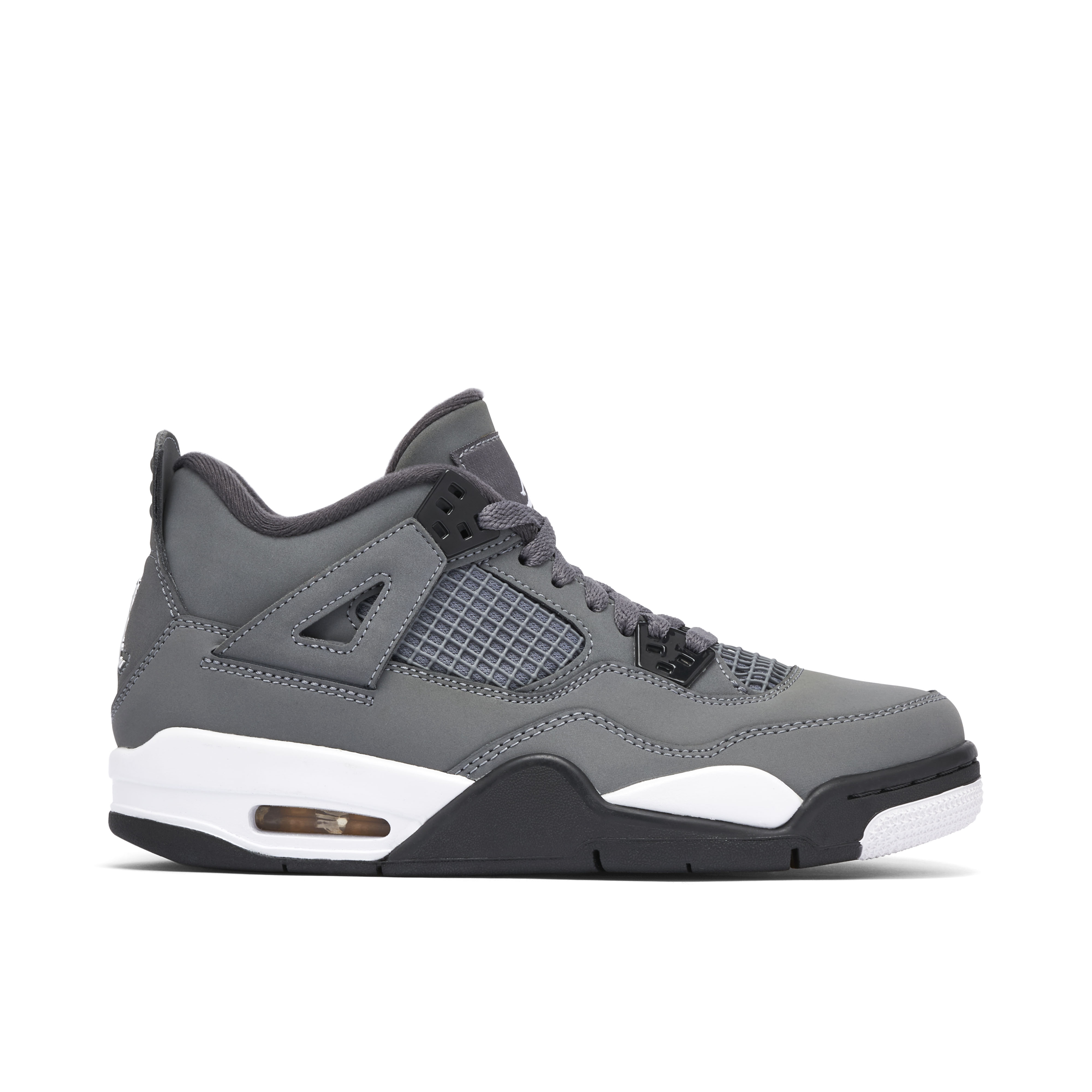 Air Jordan 4 Retro Cool Grey 2019 GS 408452 007 Laced