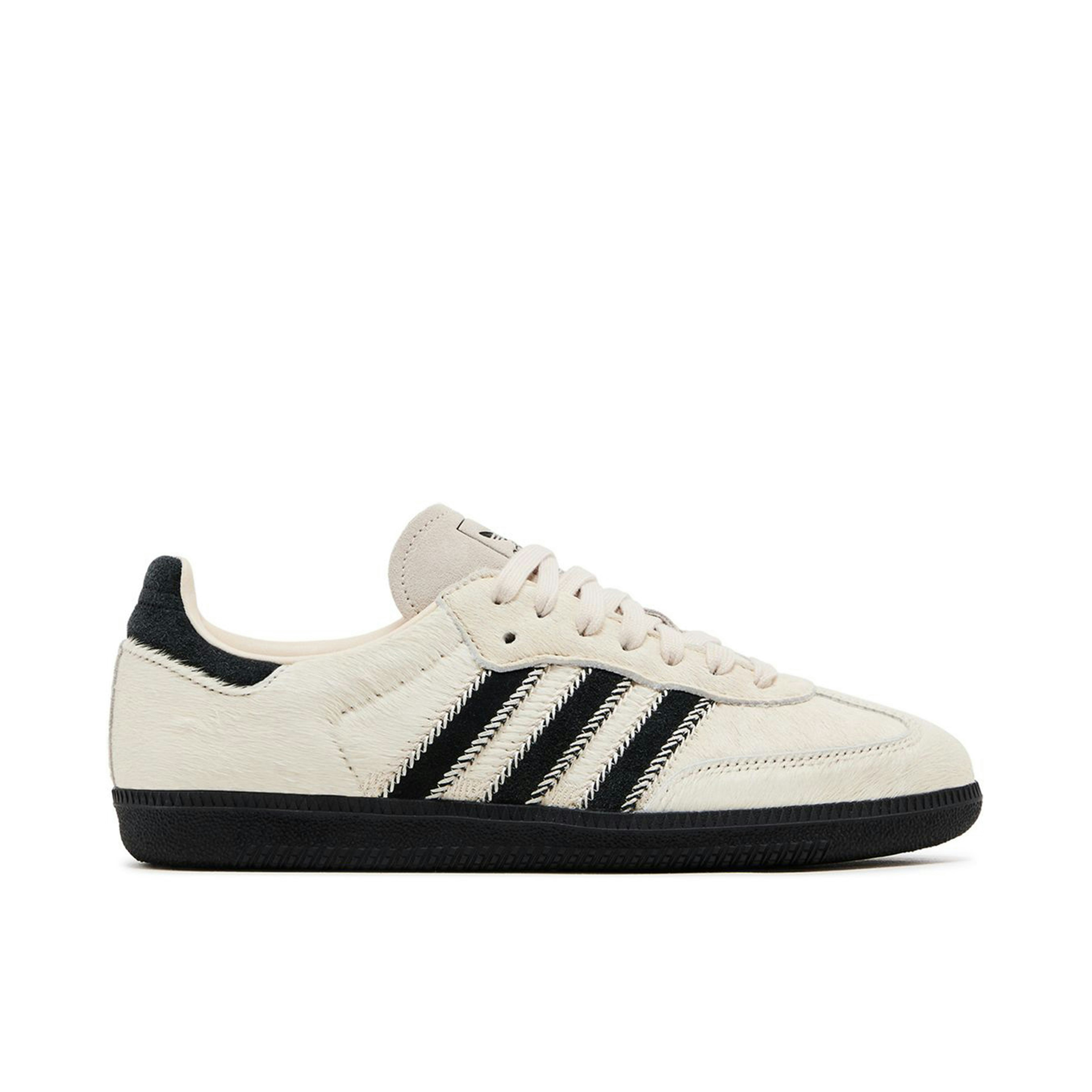 Adidas Samba OG Wonder White Black Pony Womens