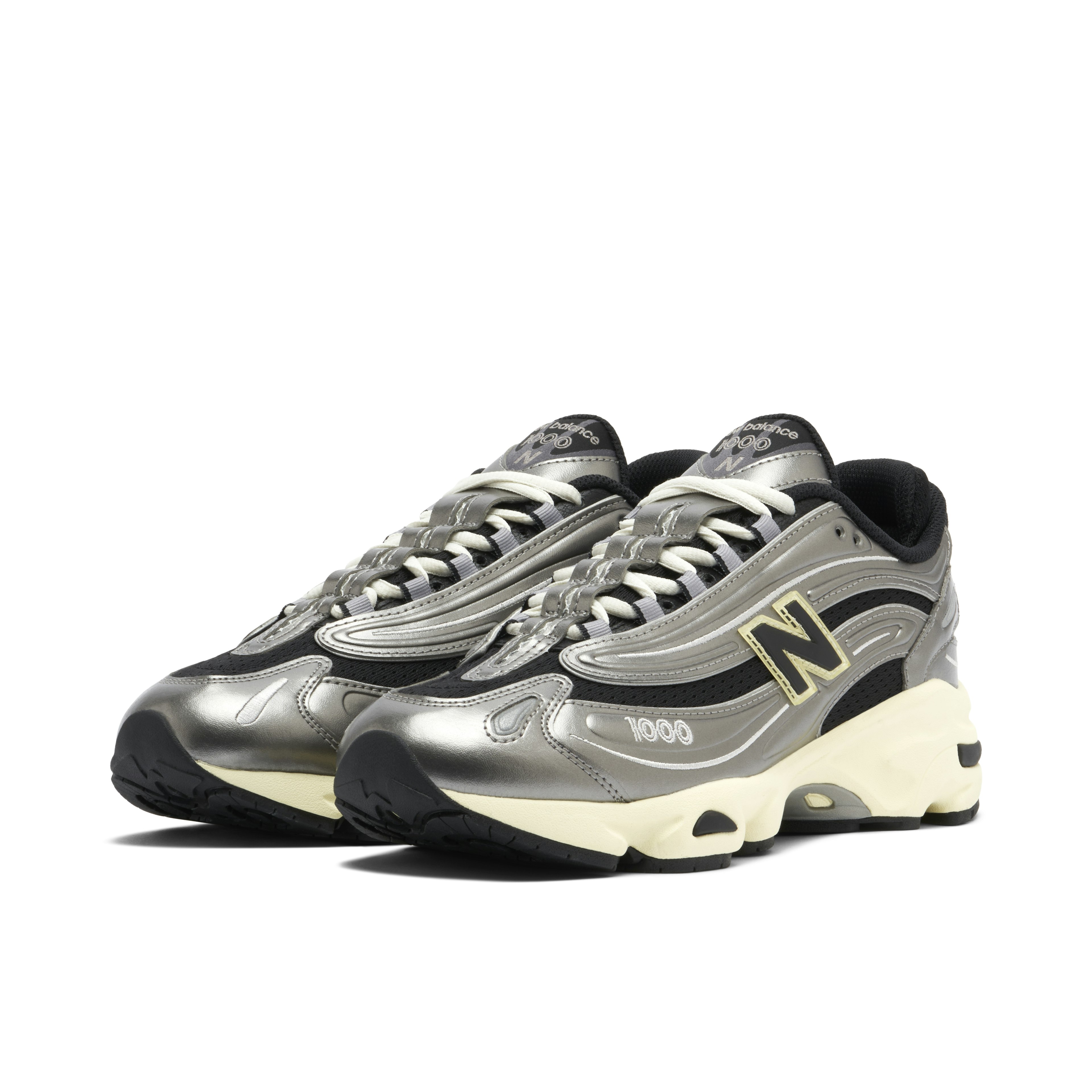 New Balance 1000 Silver Metallic Black Dawn Glow