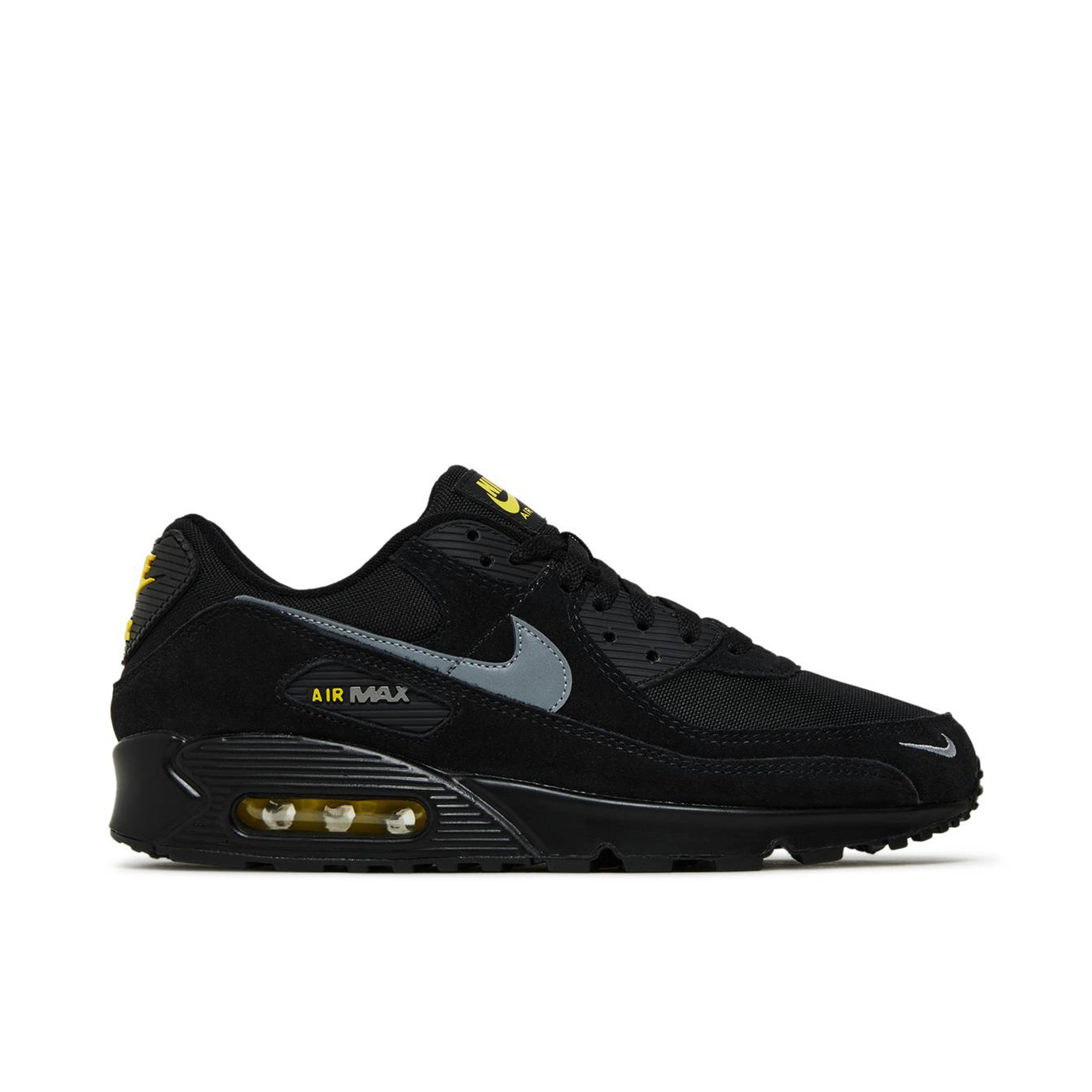 Black air max with gold best sale