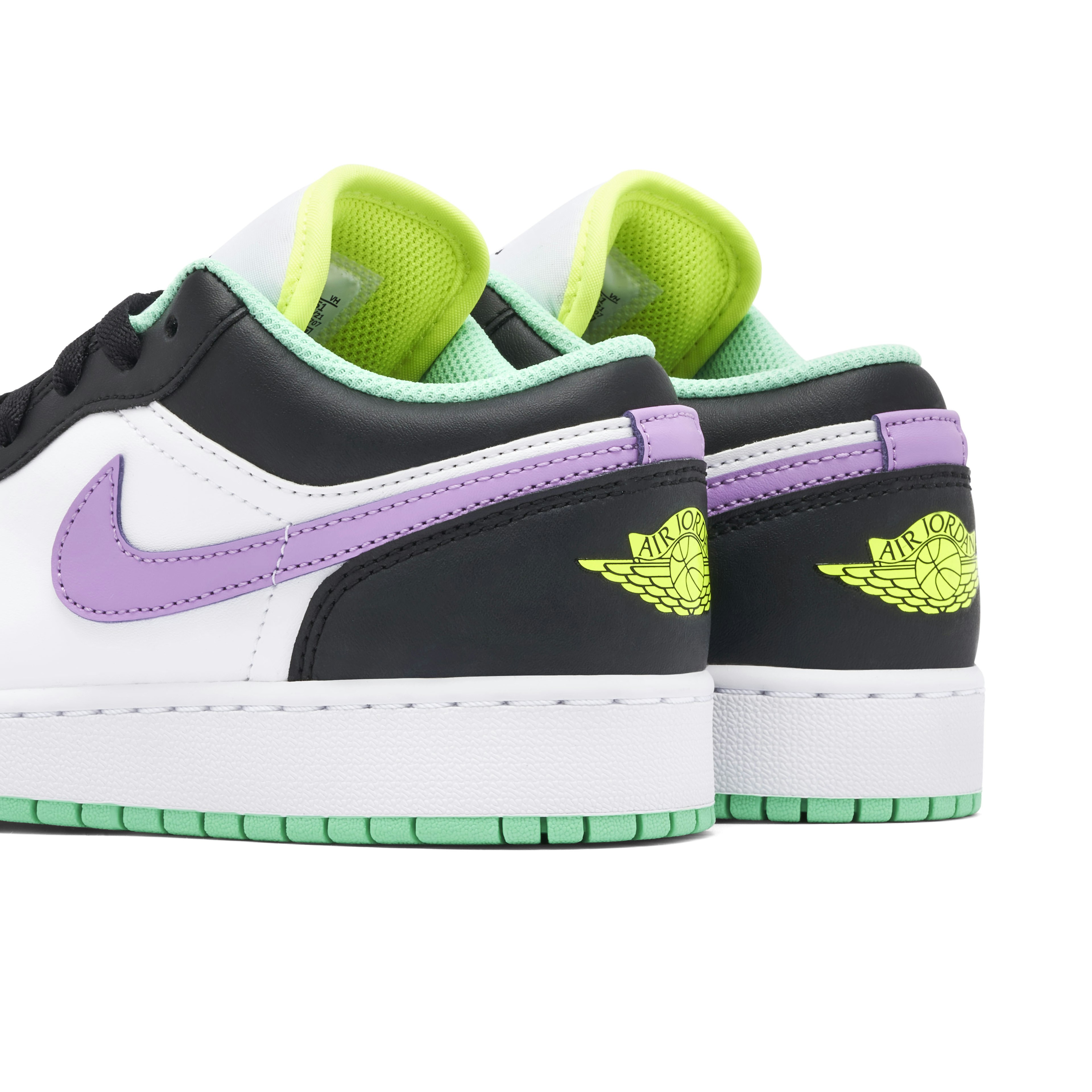 Air Jordan 1 Low Light Violet Shock GS