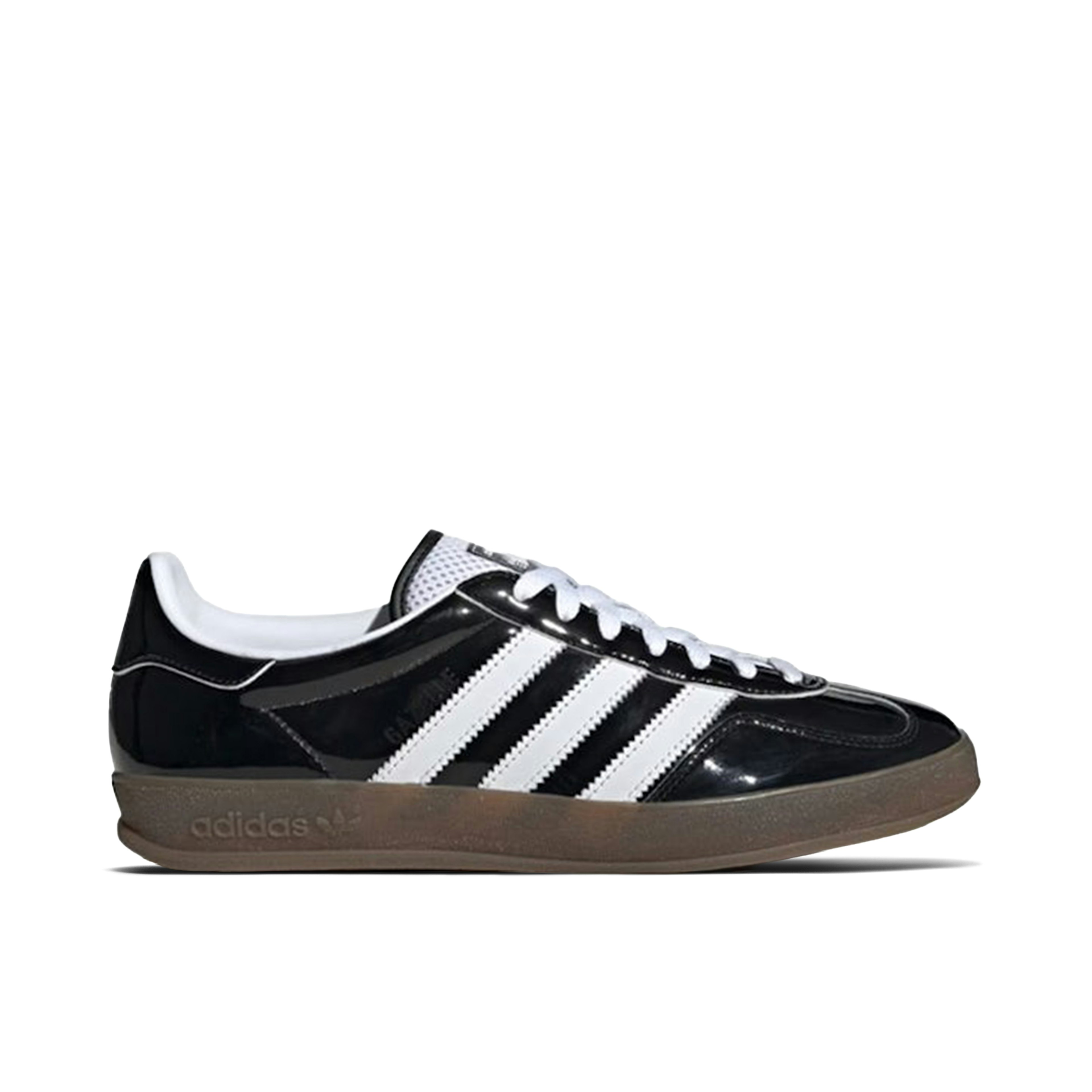 Adidas Gazelle Indoor Core Black Patent Leather