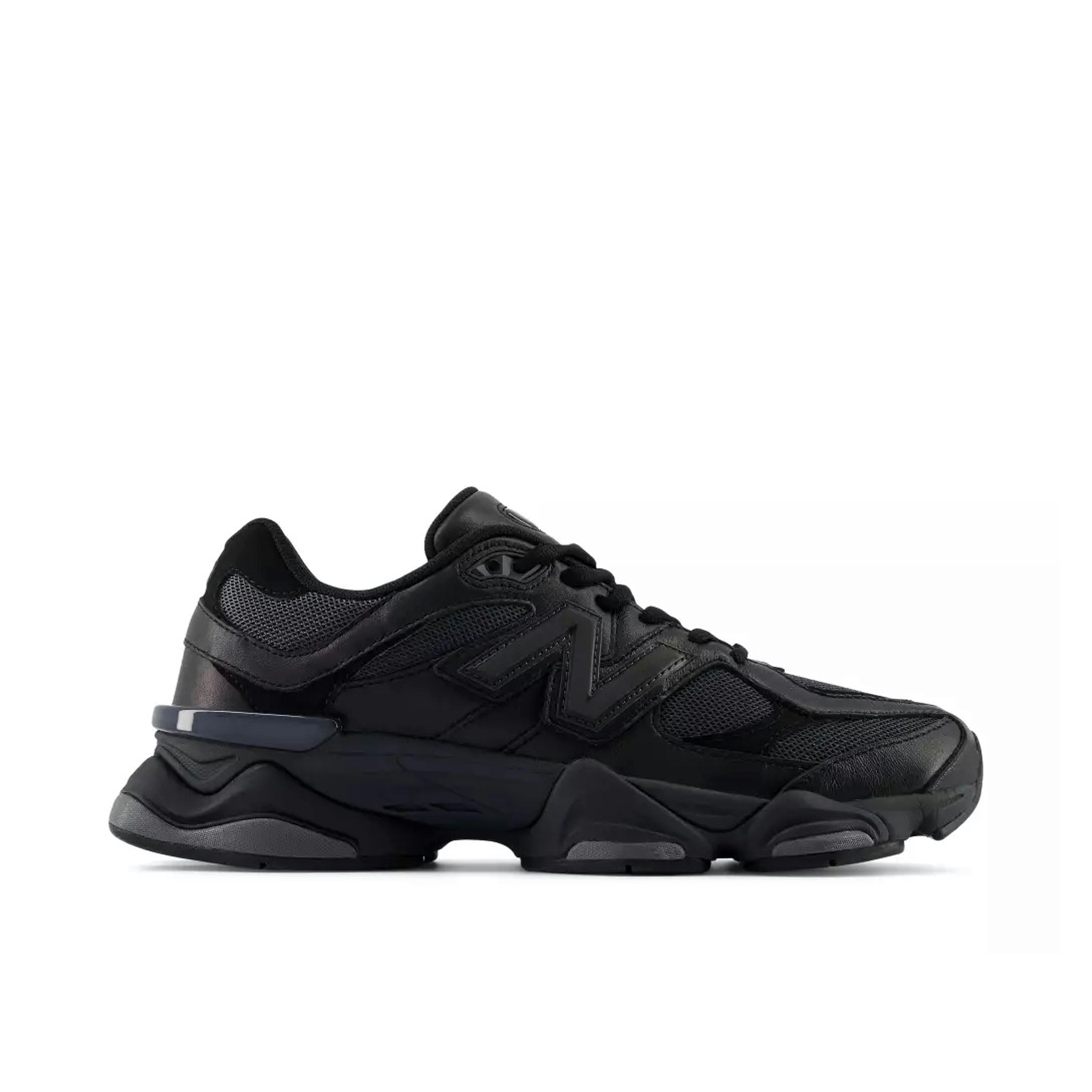 New Balance 9060 Triple Black Leather