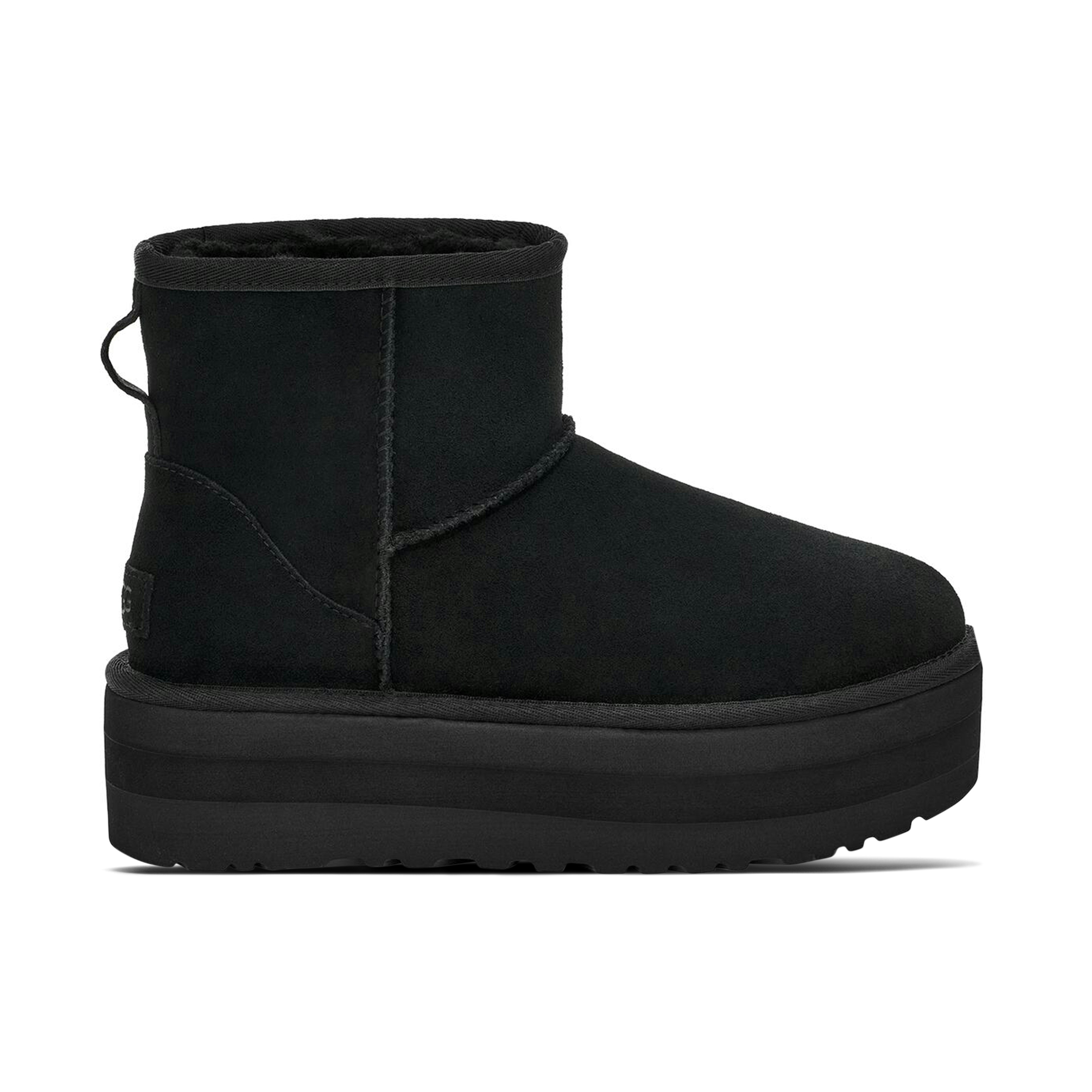 UGG Classic Mini Platform Boot Black Femme