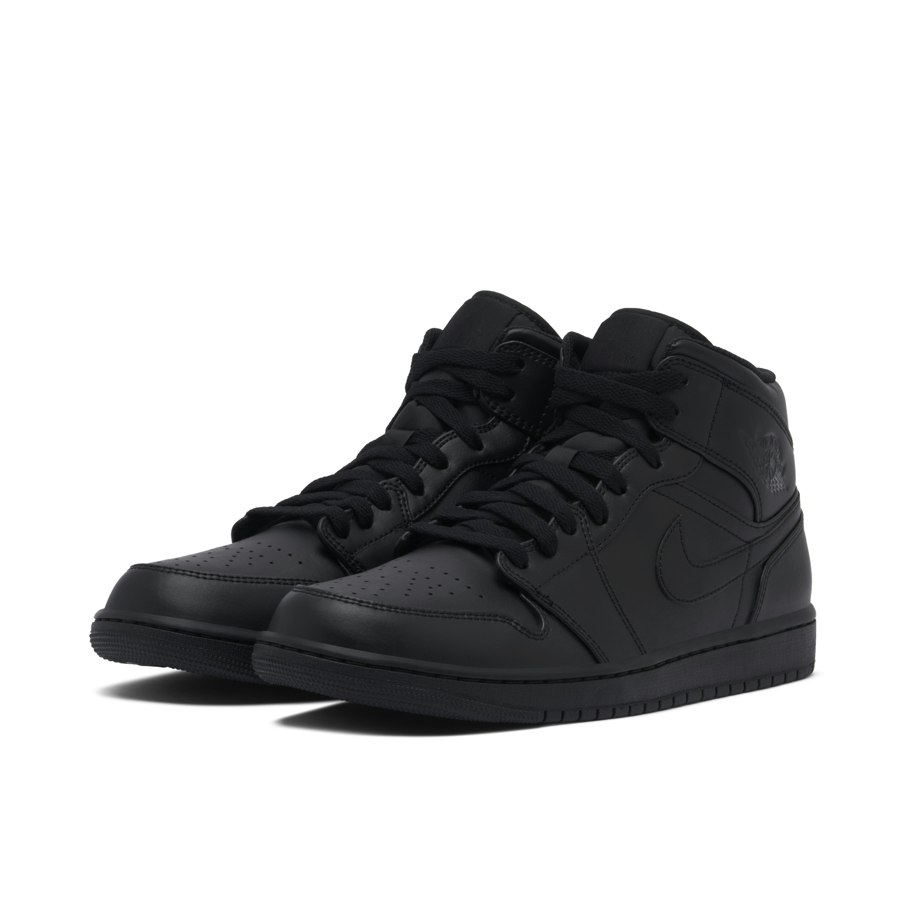 Air Jordan 1 Mid Triple Black