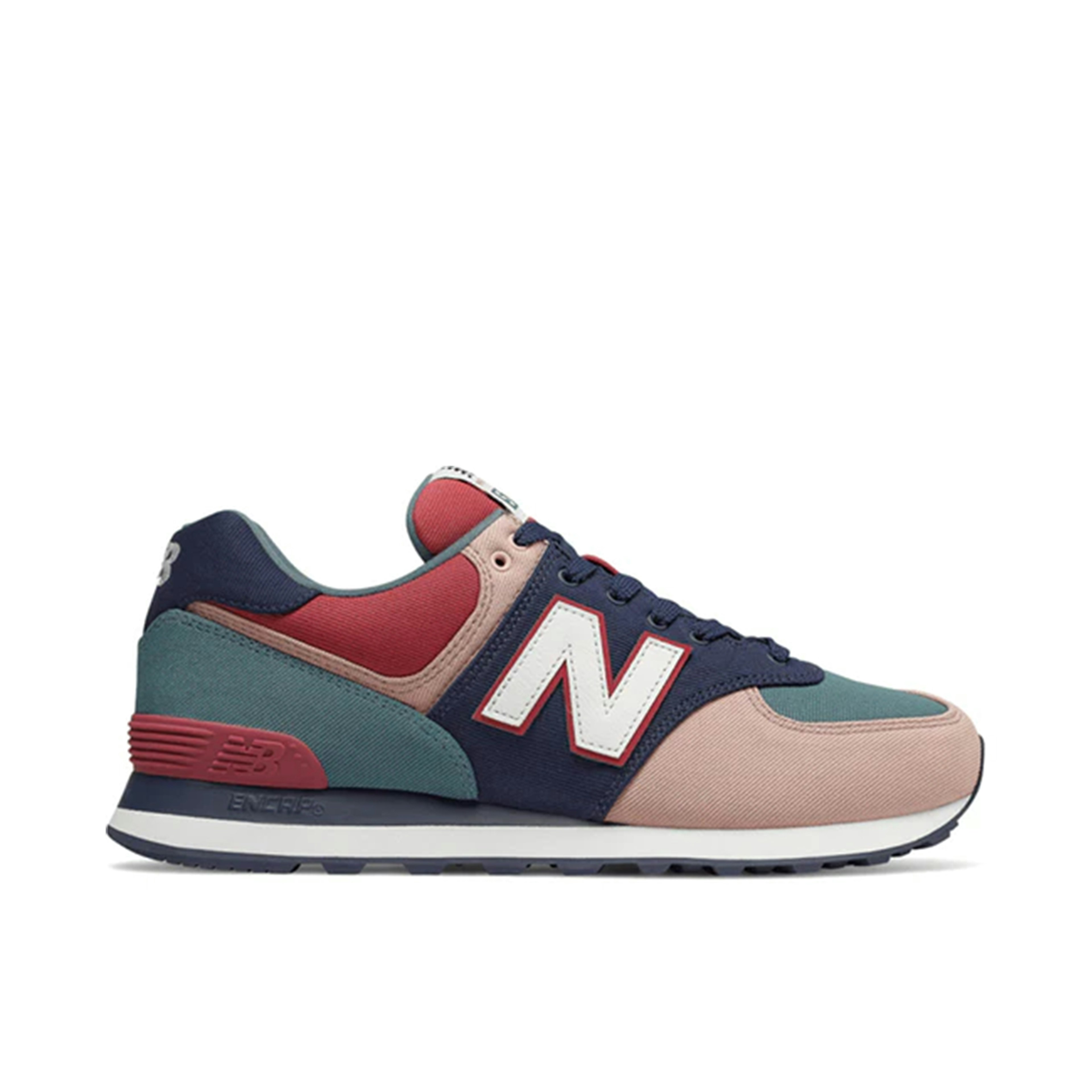 New Balance 574 Red Blue