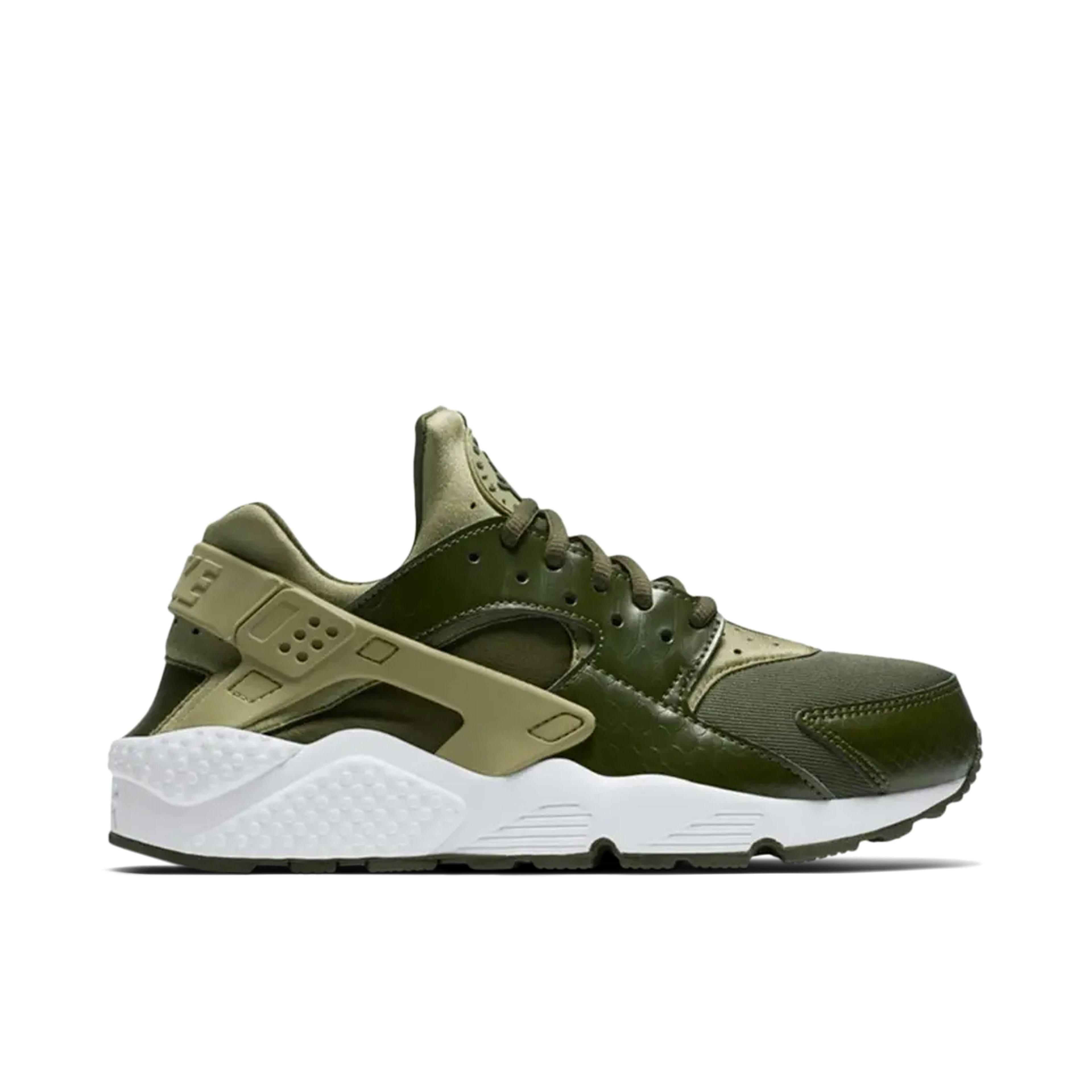 Nike Air Huarache Run Neutral Olive Cargo Khaki Womens