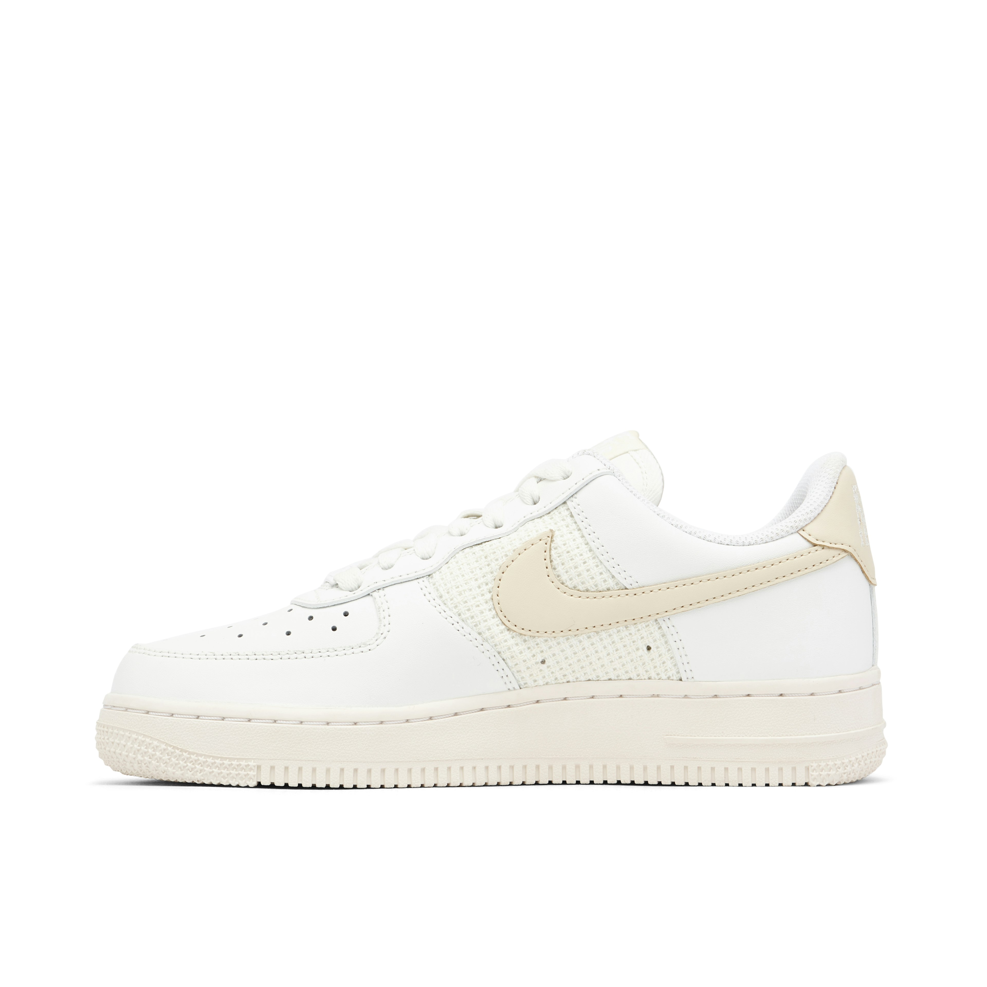 Nike Air Force 1 07 Cross Stitch White Fossil Womens