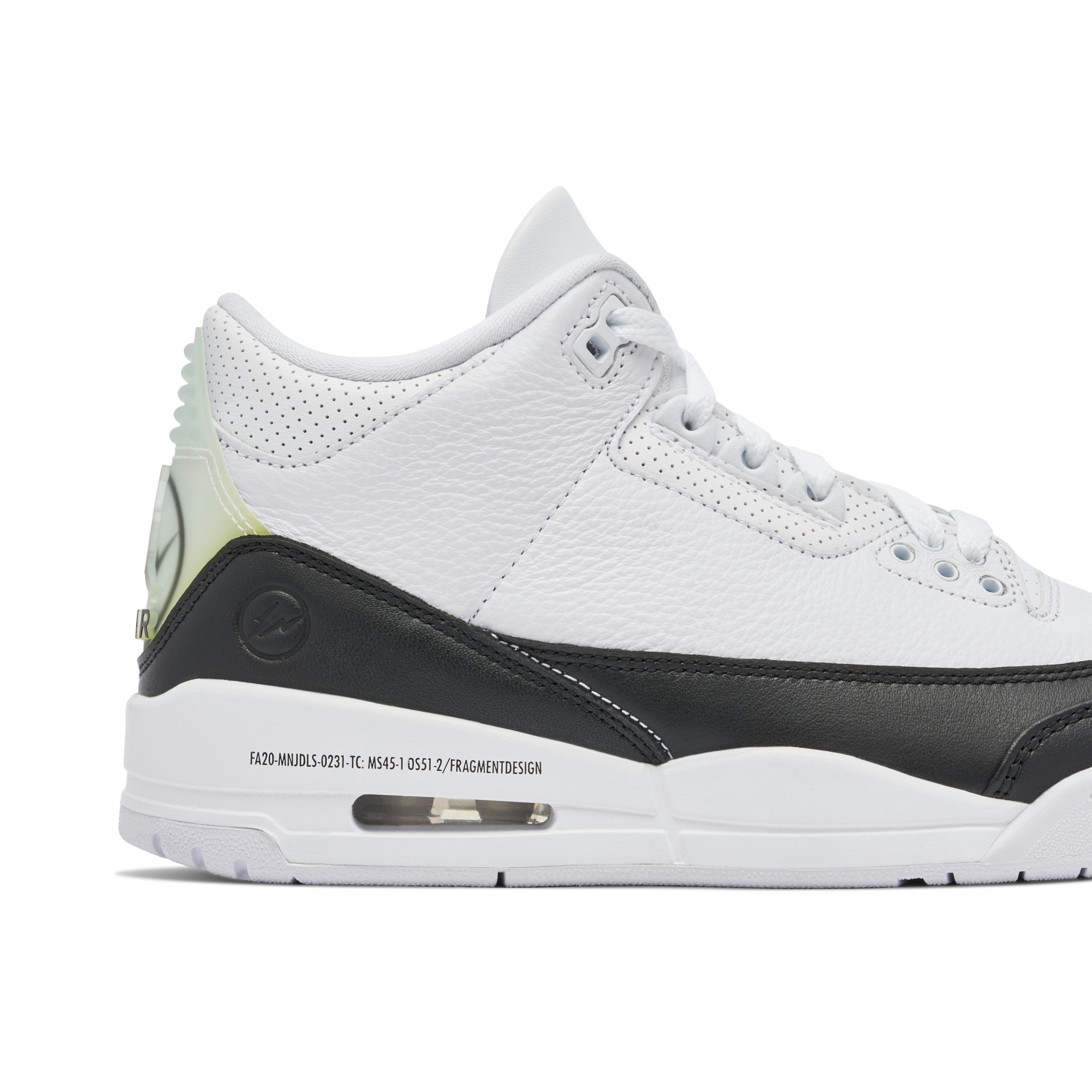 Fragment x Jordan 3 White/Black