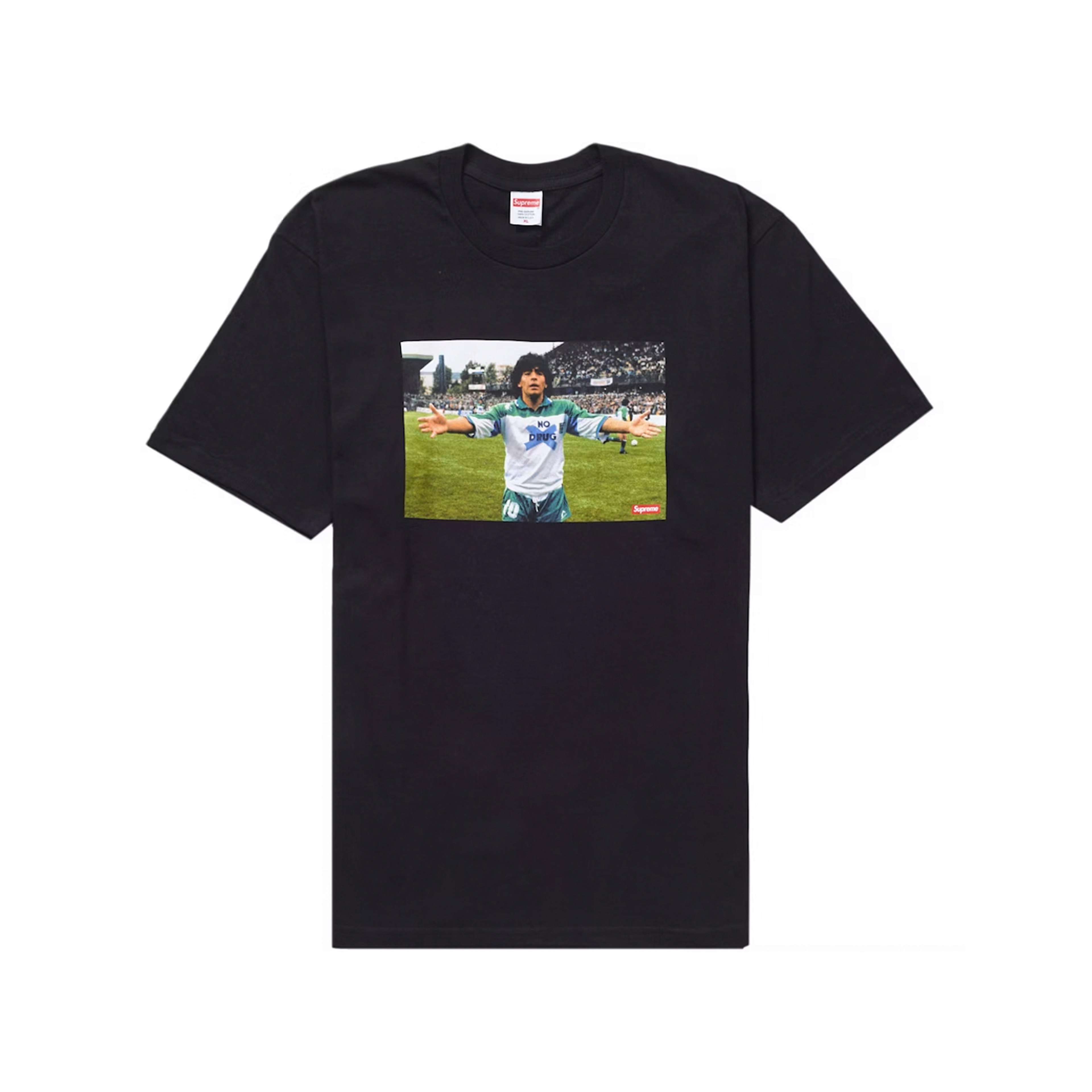 Supreme Maradona Tee Black