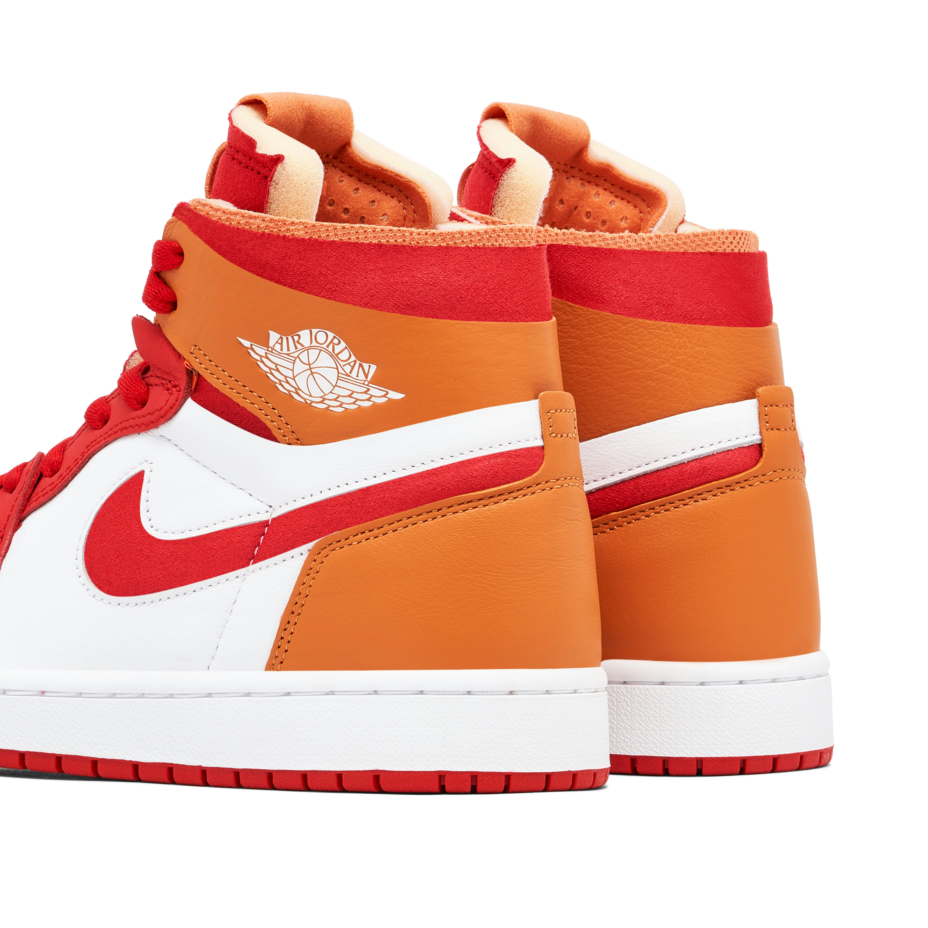 Air Jordan 1 High Zoom CMFT Fire Red Curry für Damen