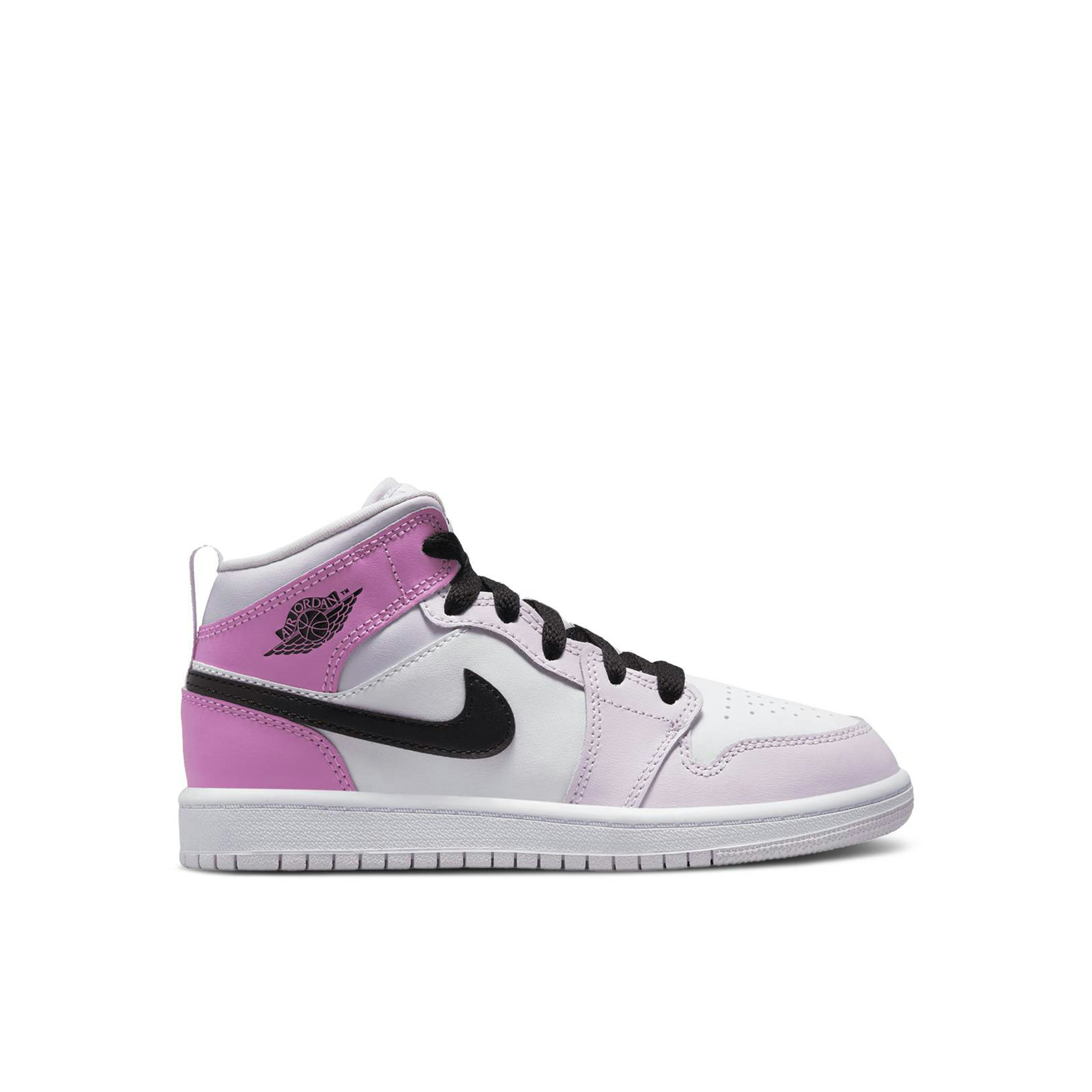 Air Jordan Mid Barely Grape PS DQ8424-501 Laced