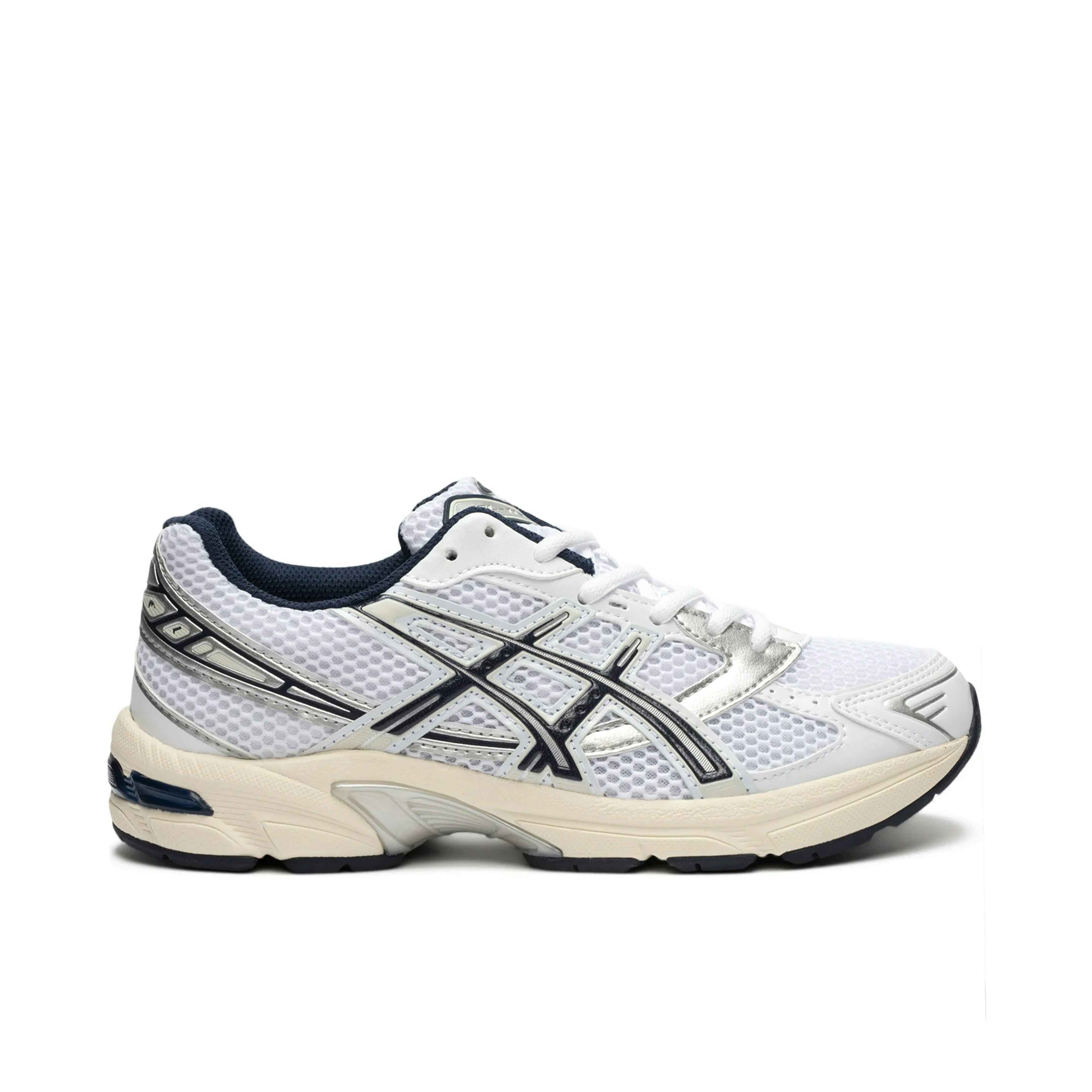 Asics Gel-1130 White Silver Femme