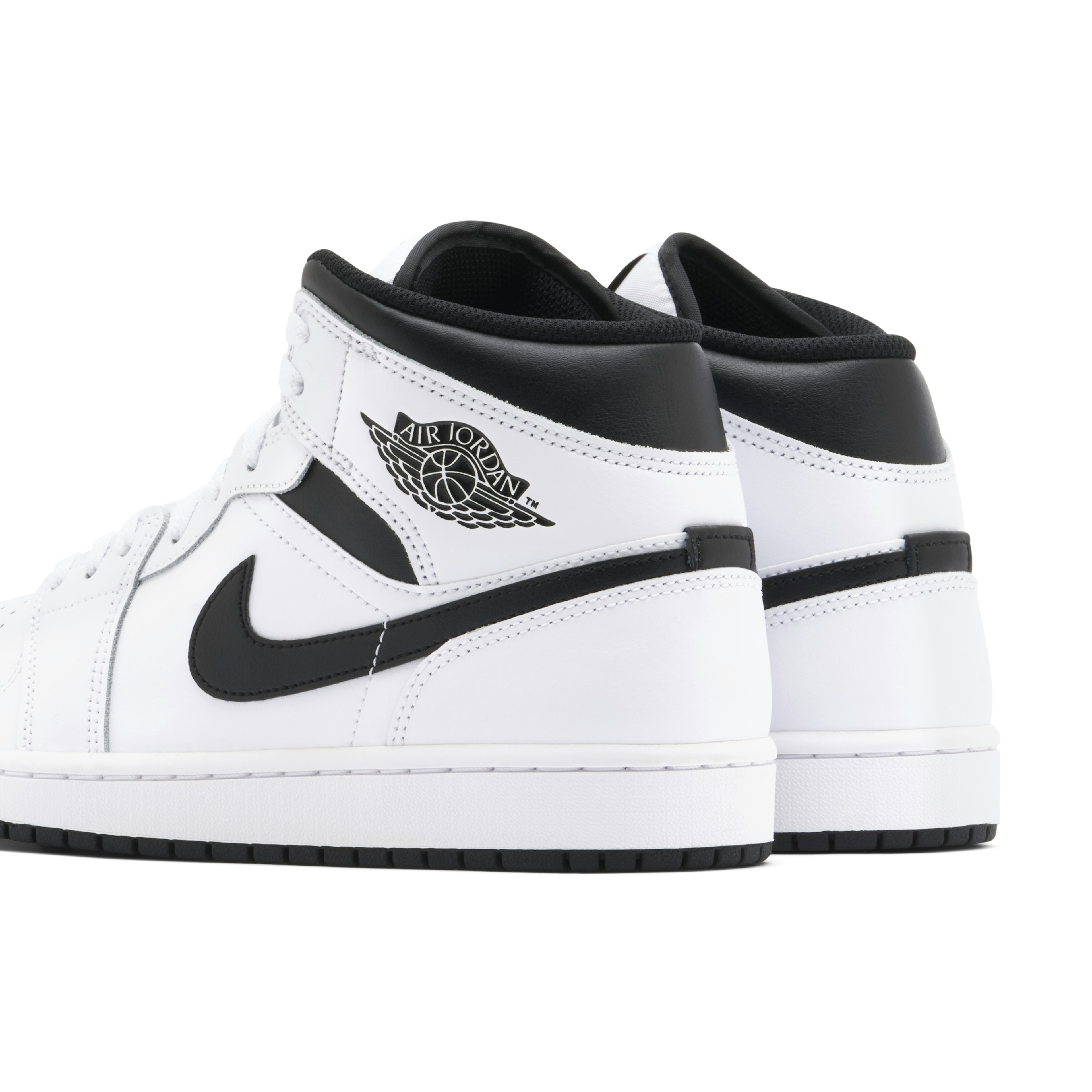 Air Jordan 1 Mid White Black