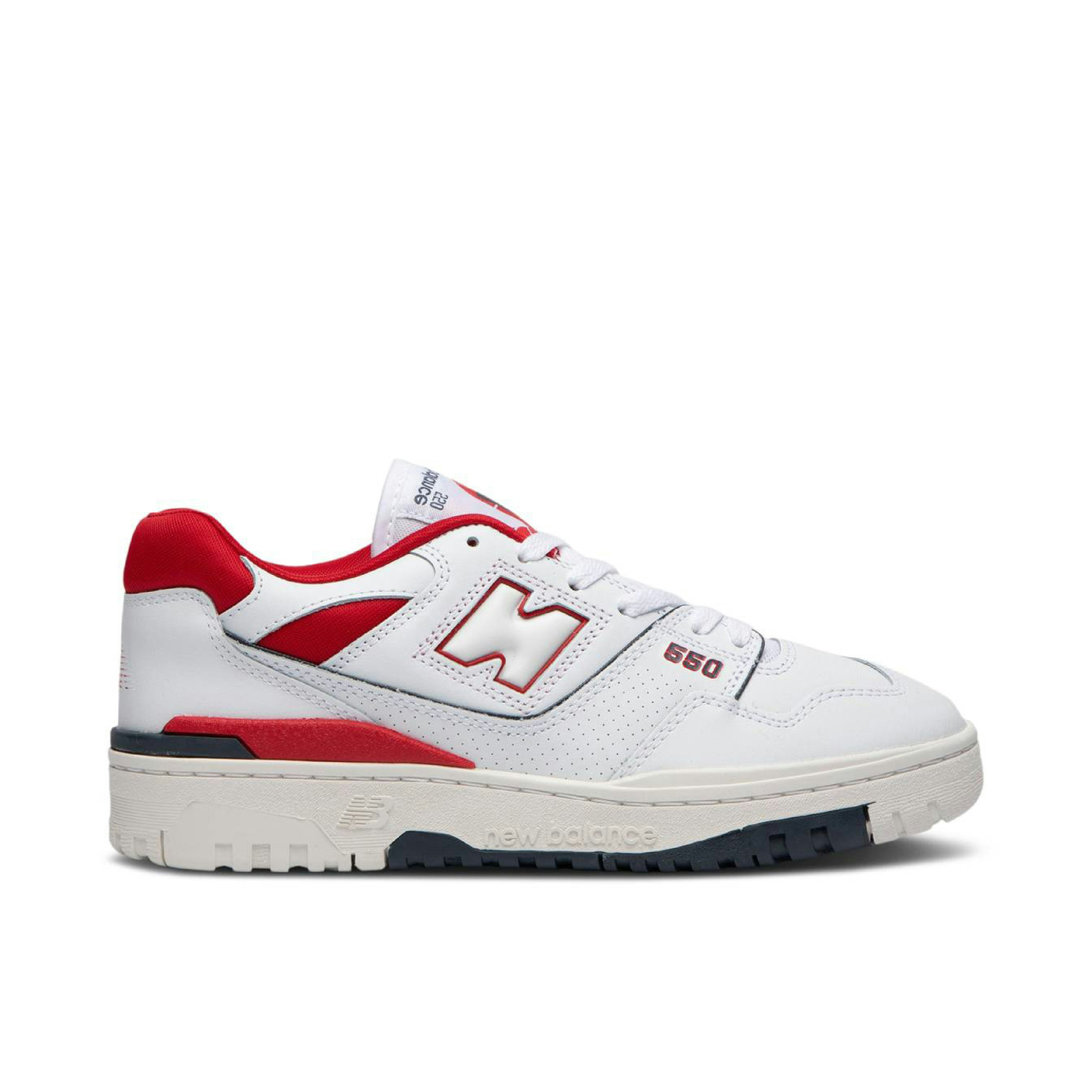 New Balance 550 White Team Red JD Exclusive