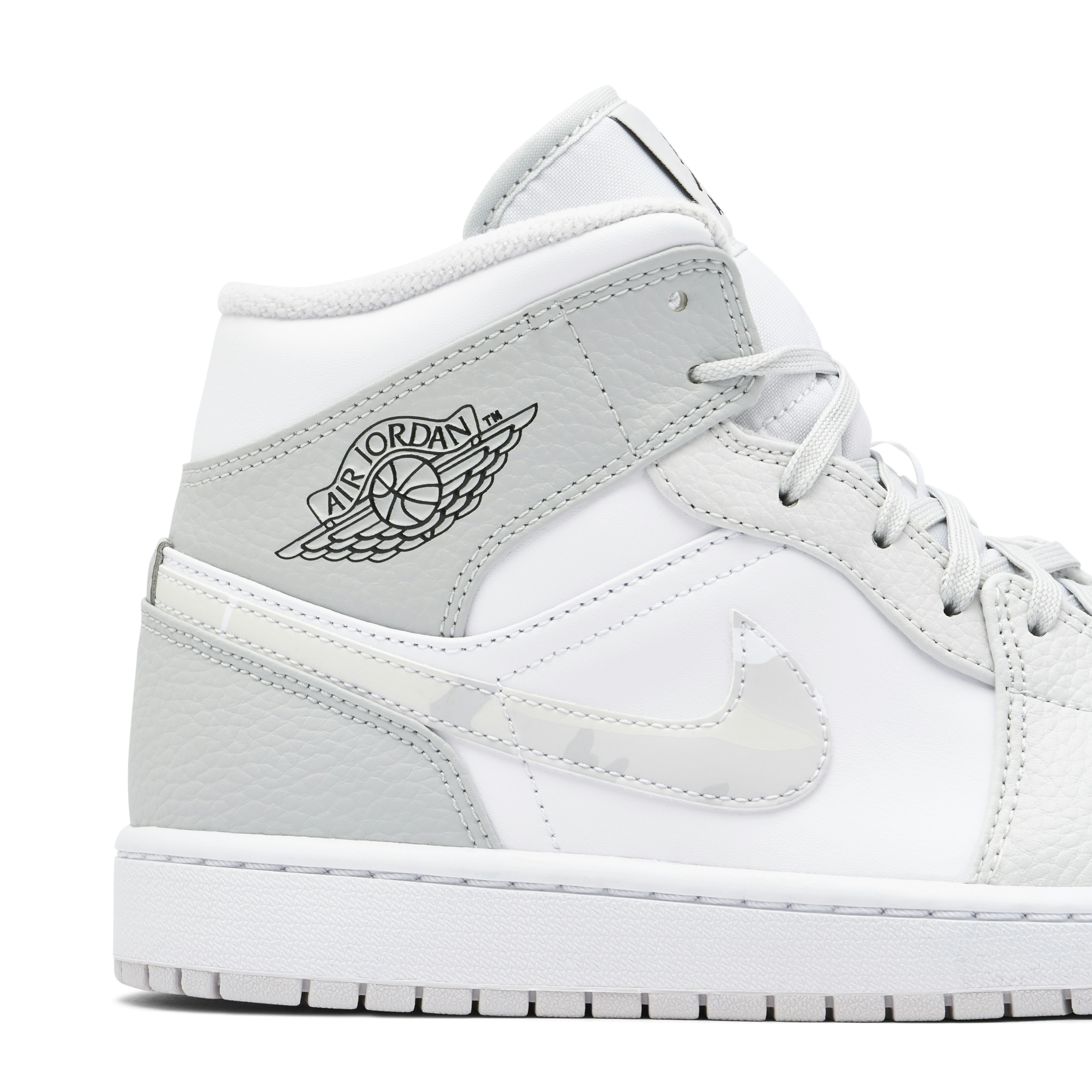 Air Jordan 1 Mid Grey Camo