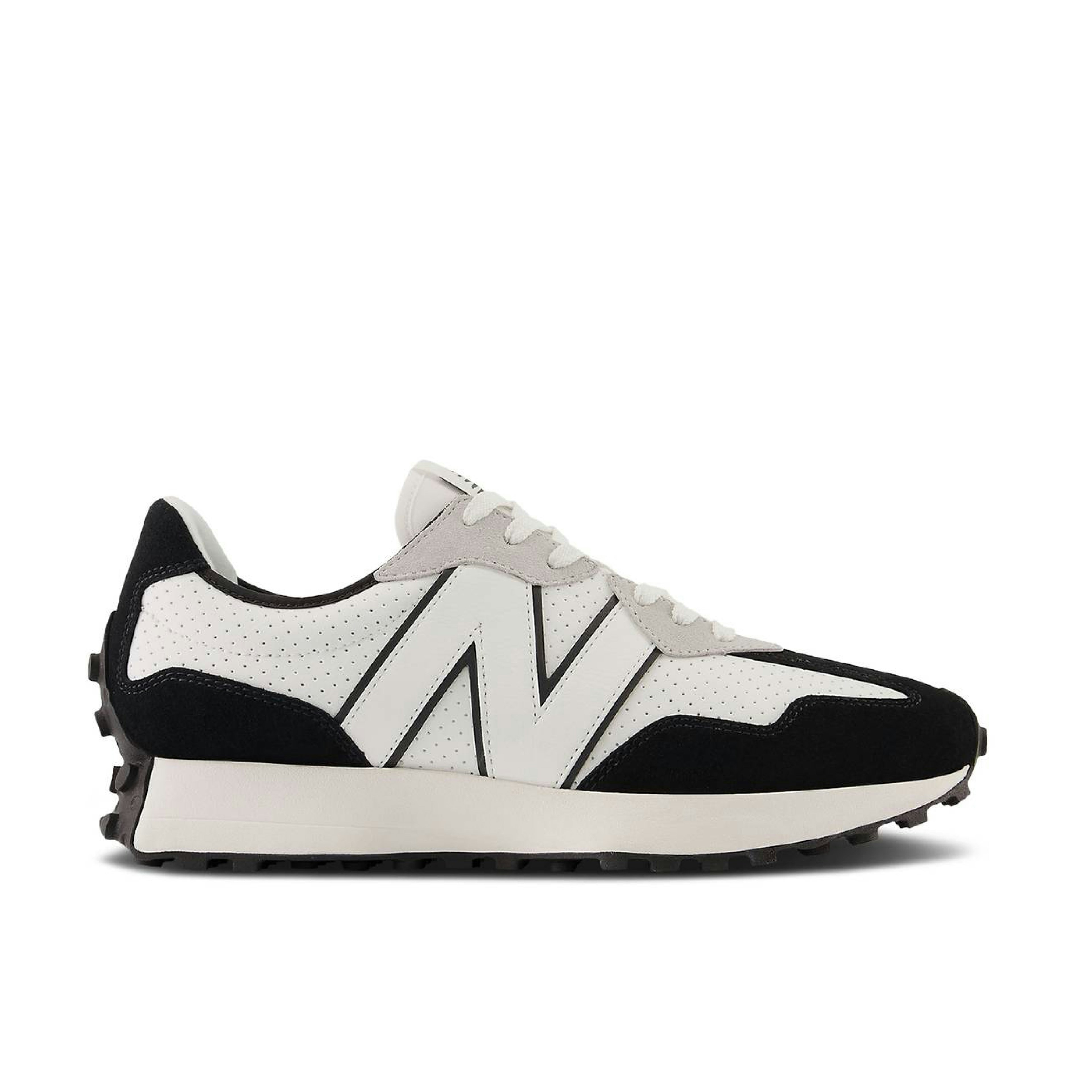 New Balance 327 White Black Grey