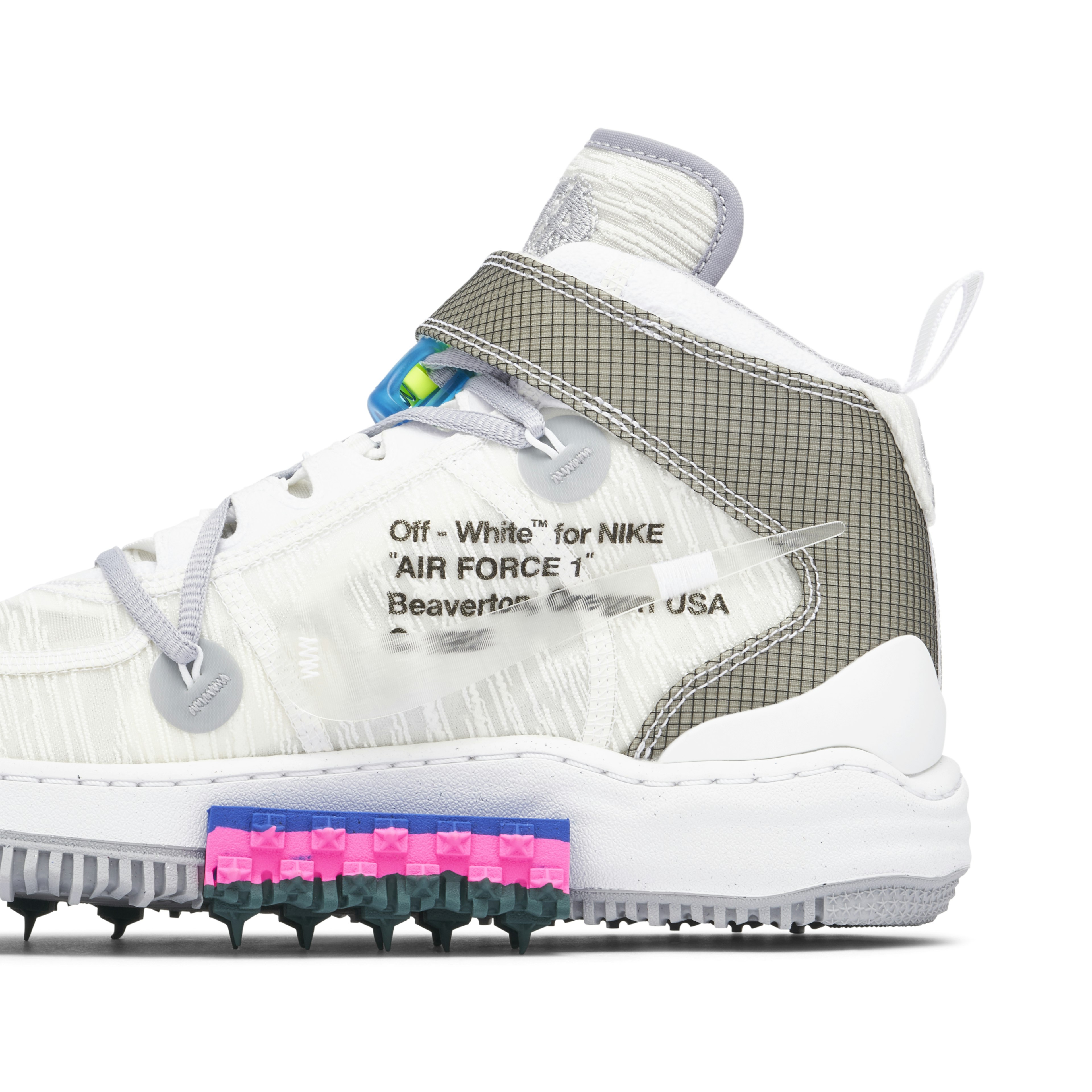 Off-White x Nike Air Force 1 Mid White