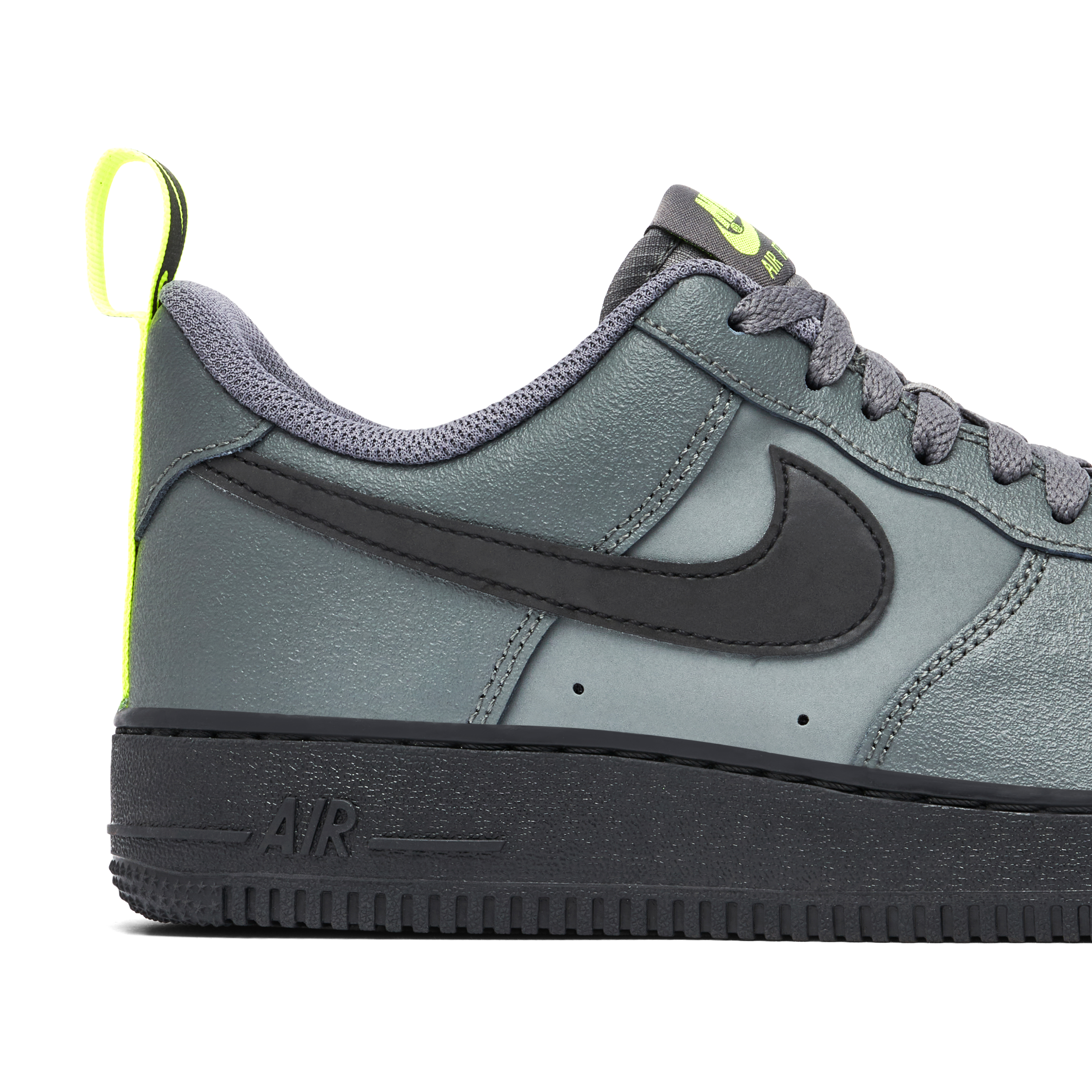 Nike Air offers Force 1 Mid Wolf Grey/Volt