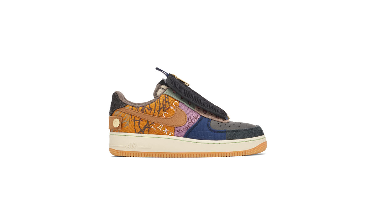 Nike Air Force 1 Low Travis Scott Cactus Jack CN2405 900 Laced