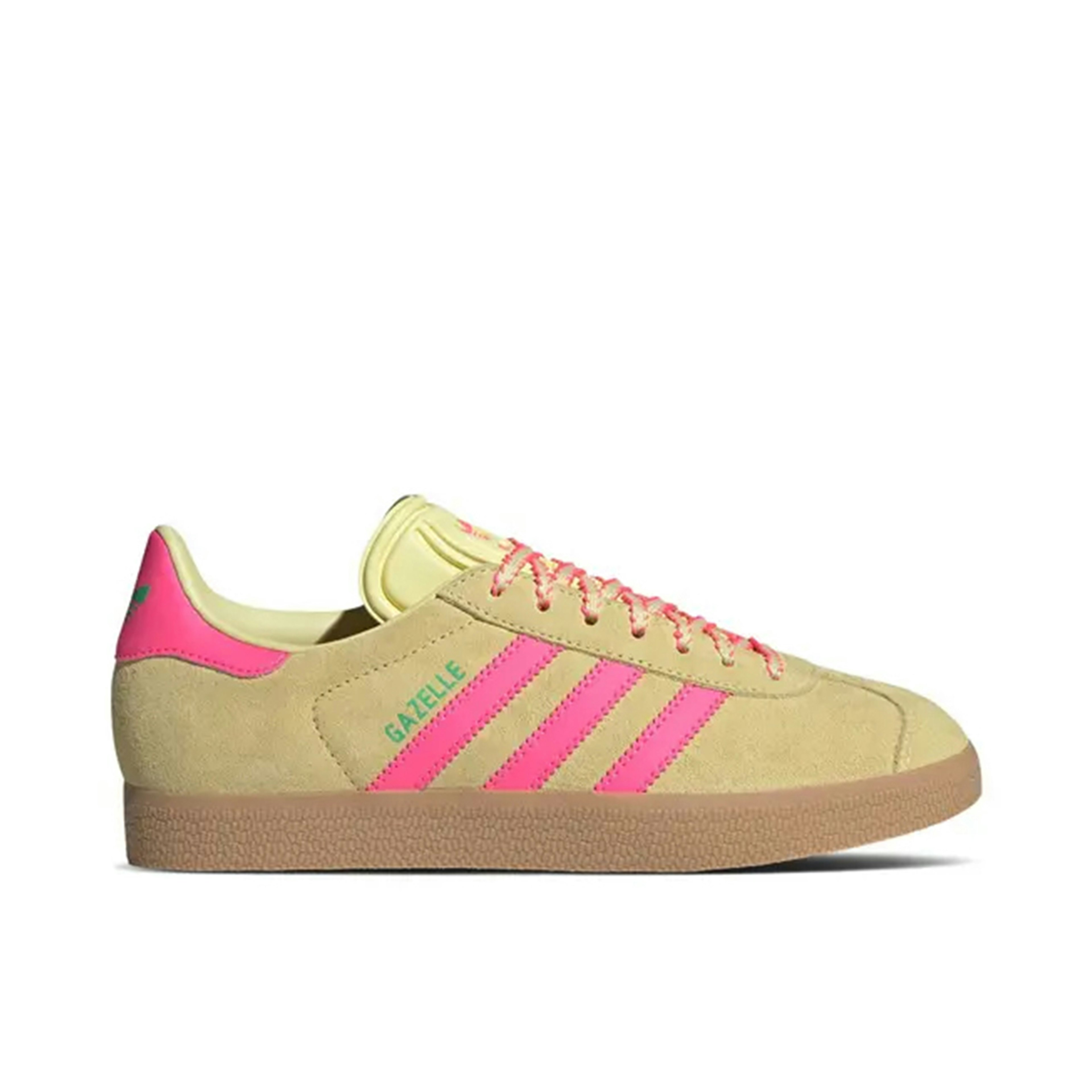 Adidas Gazelle Powder Yellow Lucid Pink