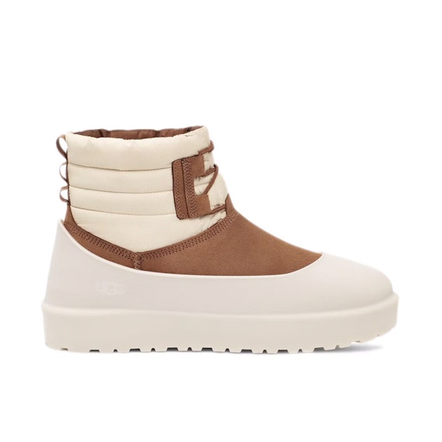 Ugg Classic Mini Lace Up Weather Boot Chestnut White 1120849 Cwgy Laced 7326