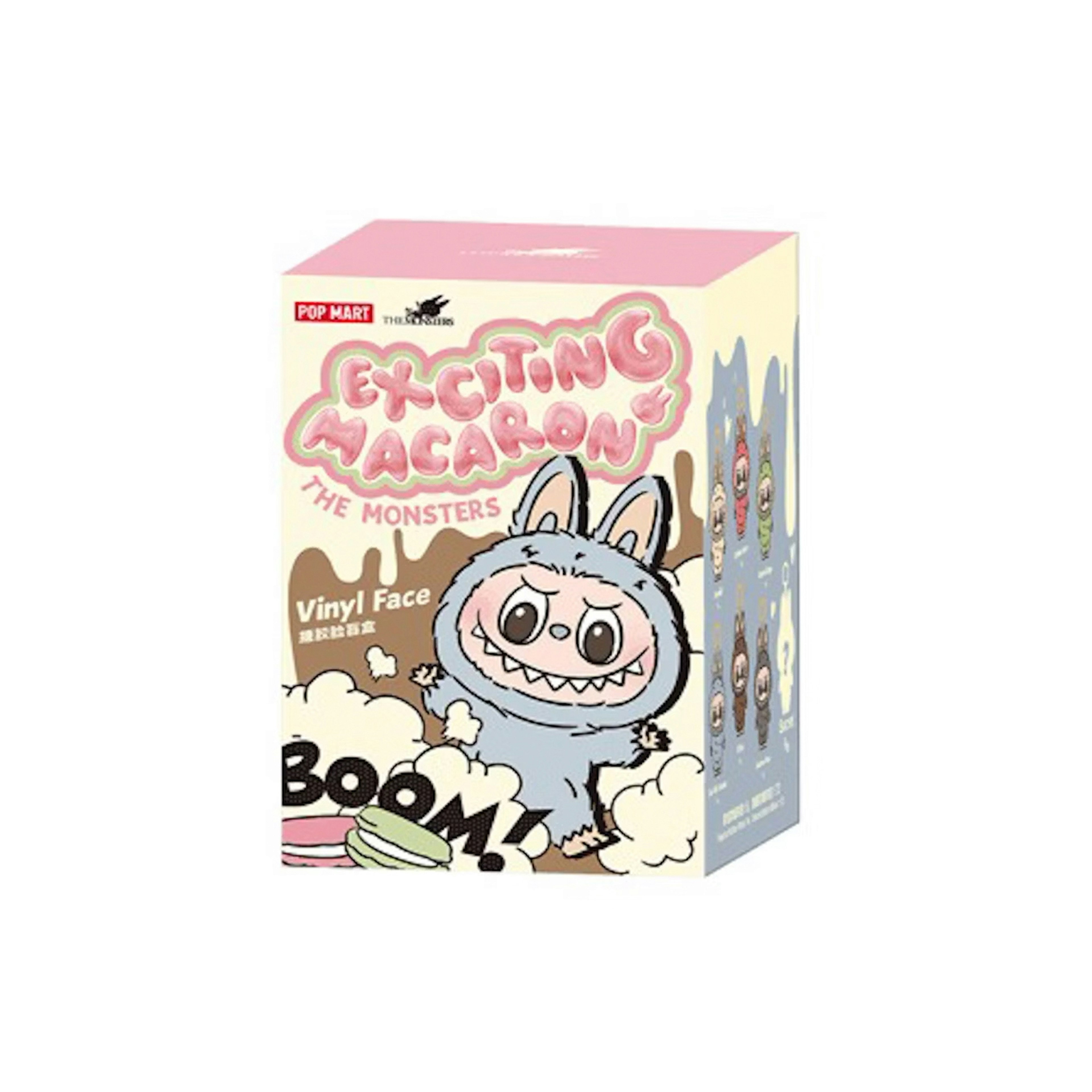 Pop Mart Labubu The Monsters Tasty Macarons Toffee Vinyl Plush Pendant