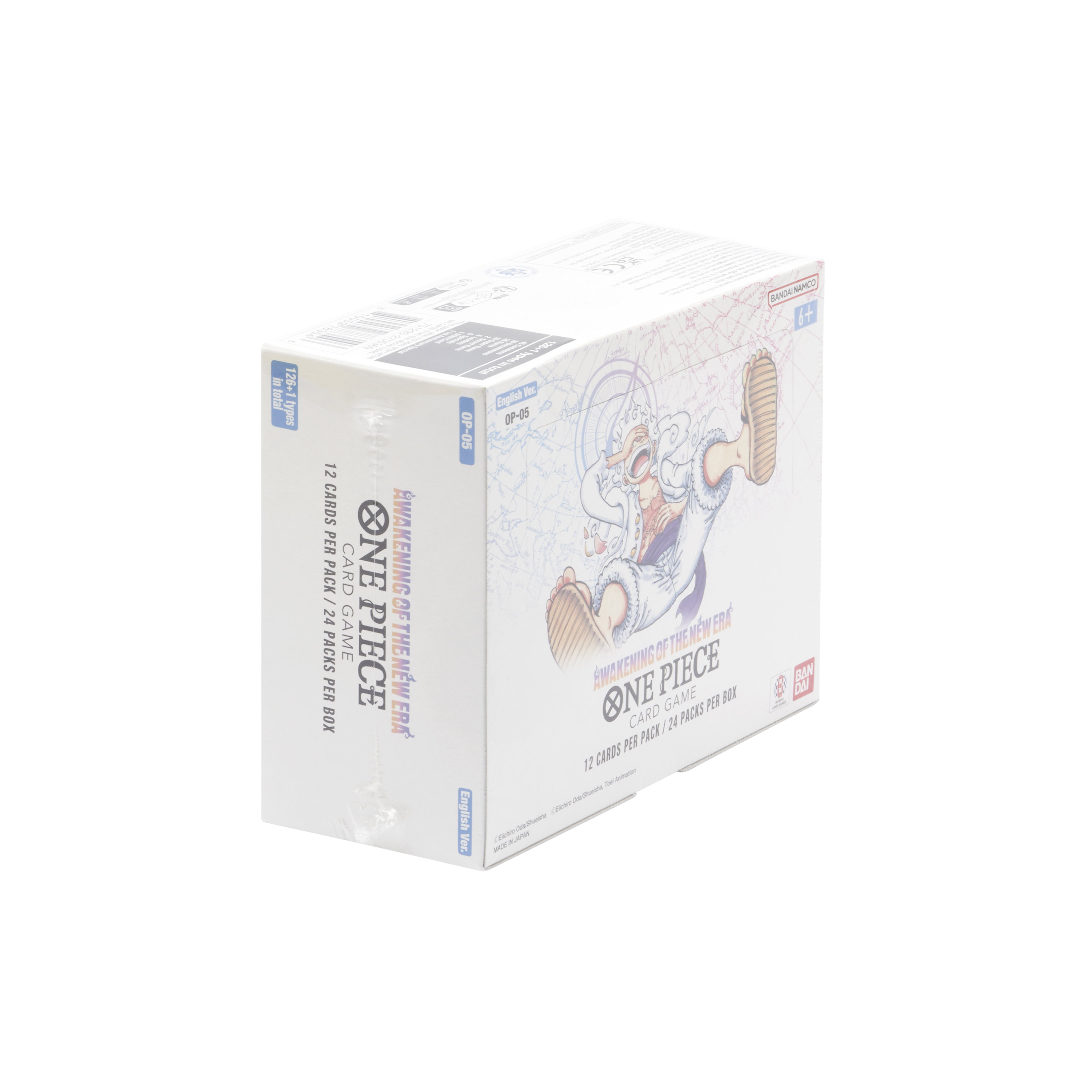 Bandai OP-05 One Piece Card Game Booster Box 'The Leader Of The New Era', 24 Bandai OP-05 One Piece Card Game Booster Box 'The Leader Of The New Era', 24