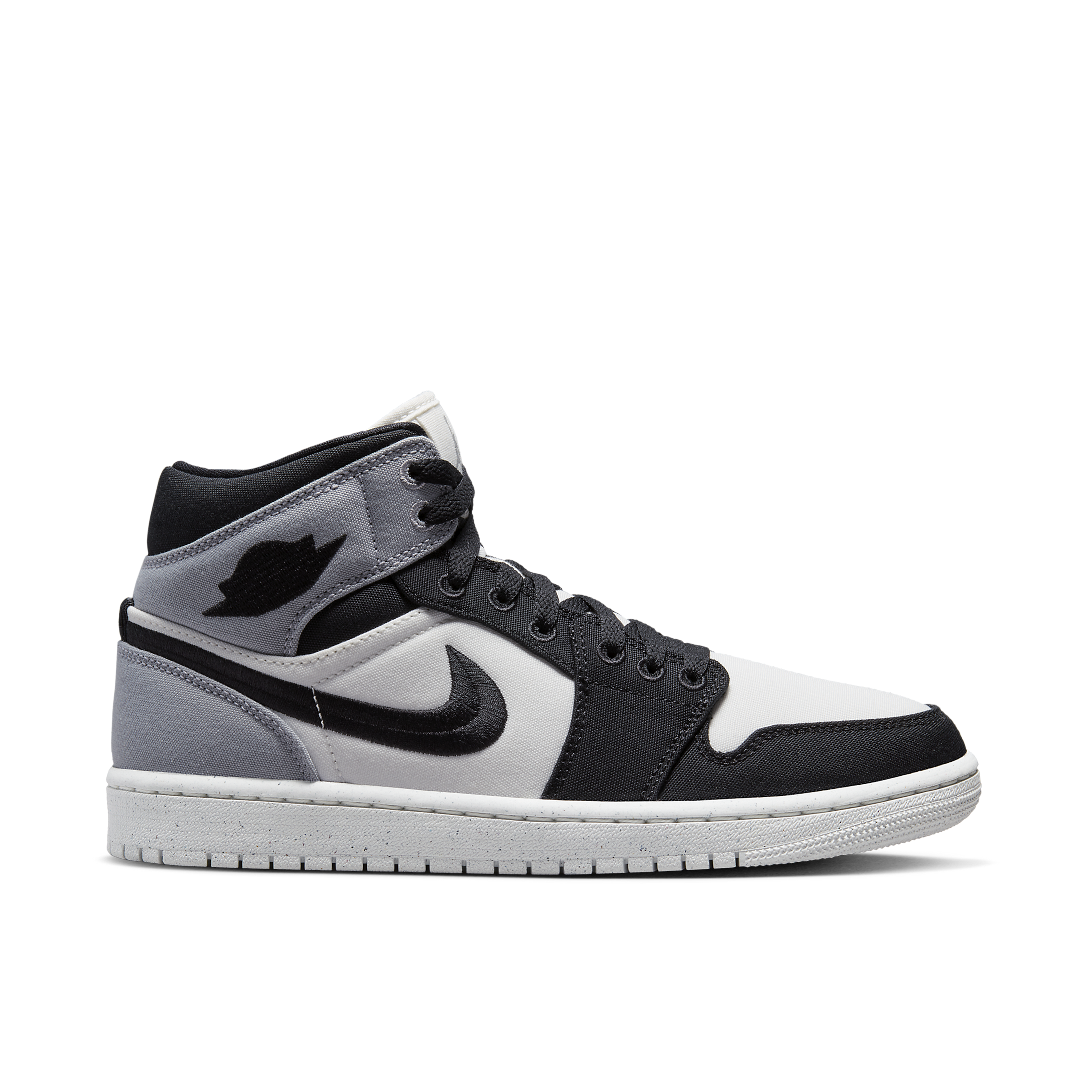 Air Jordan 1 Mid SE Canvas Steel Grey