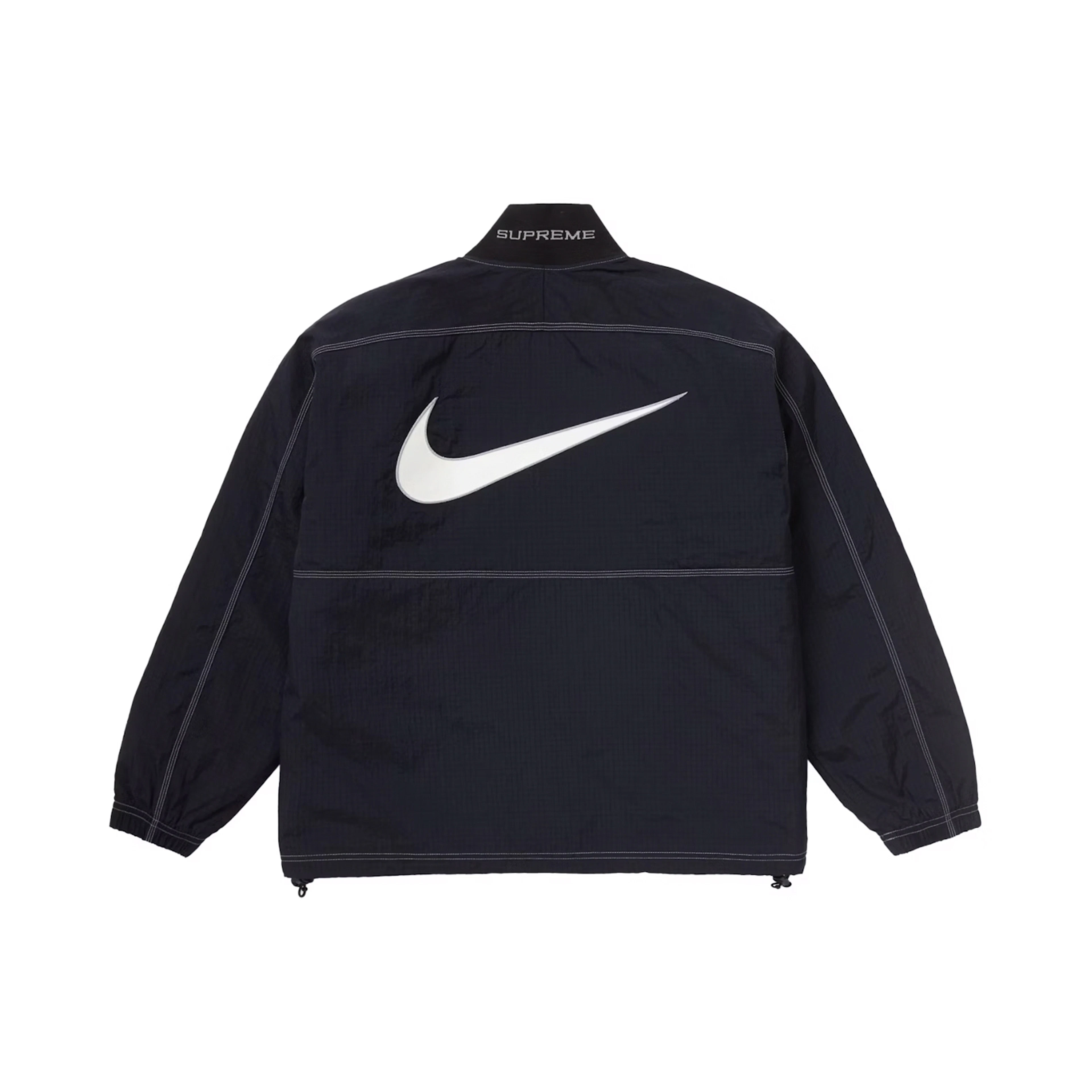 Supreme Nike Ripstop Pullover Black | NIKE-00019 | Laced 