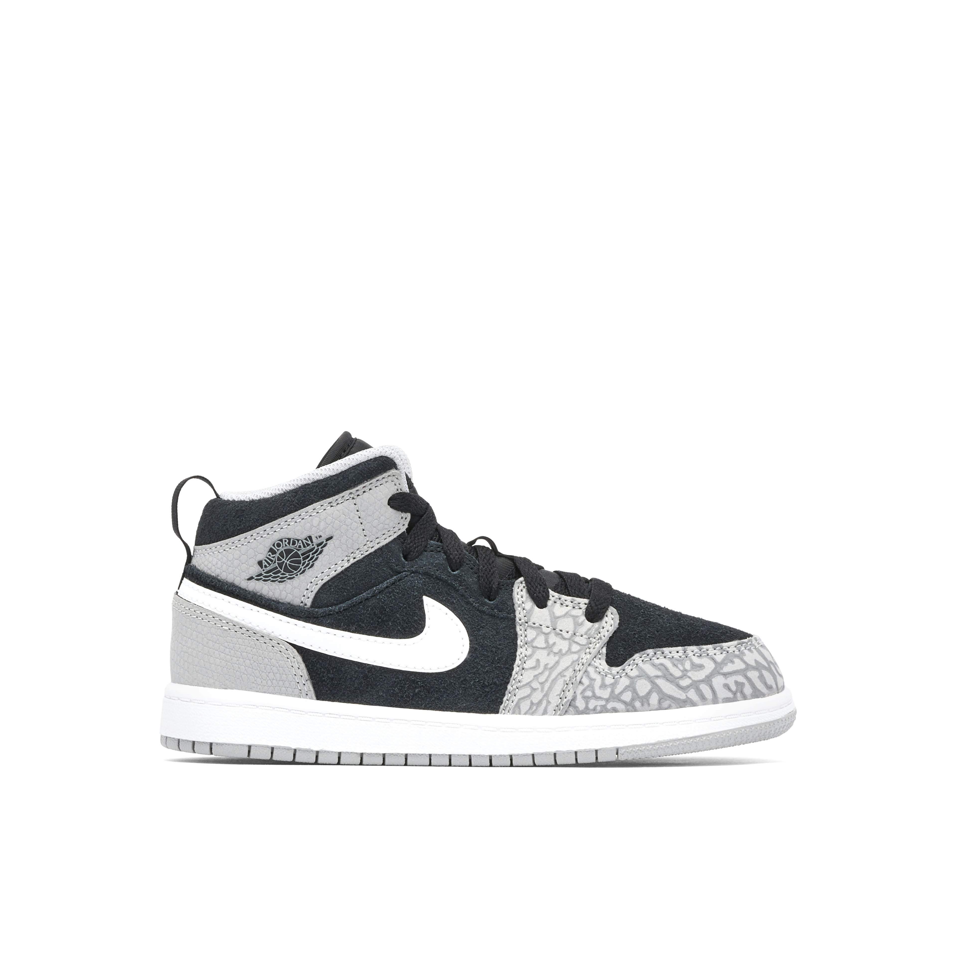 Girls Air Jordan 1 Mid Elephant Toe PS